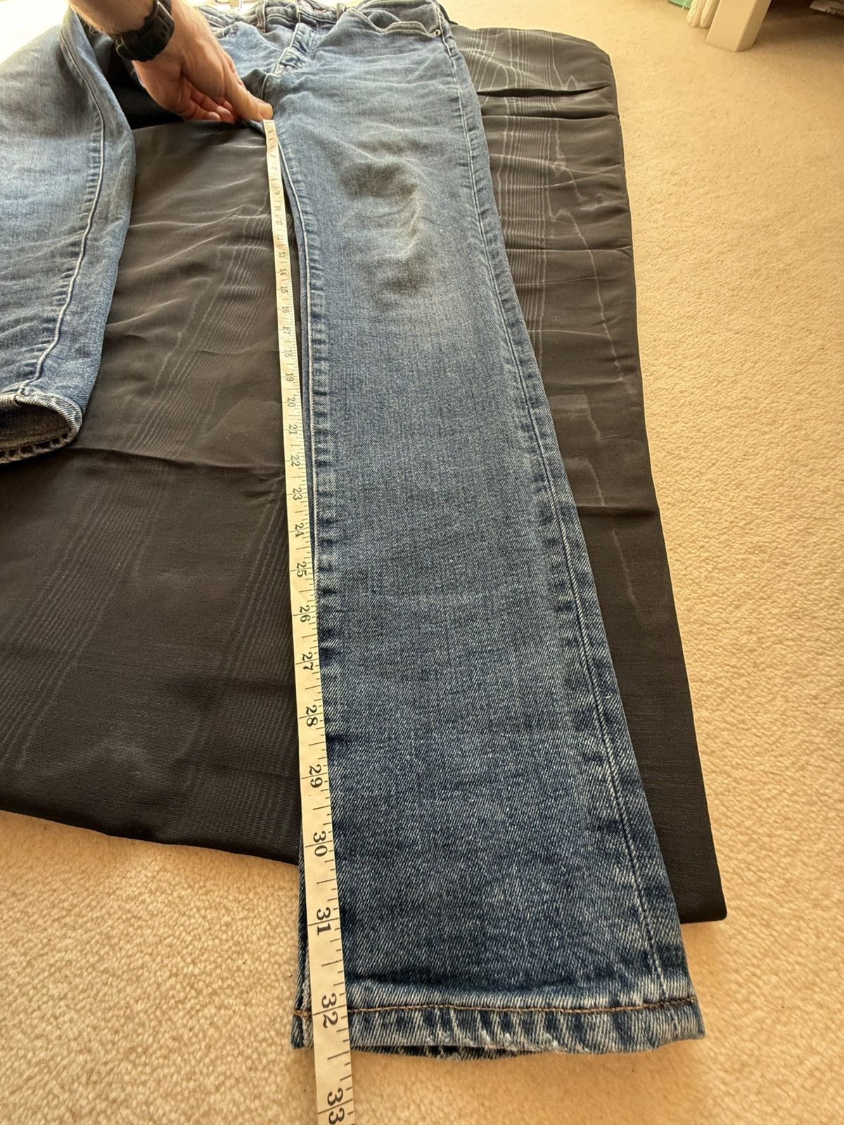 Saint Laurent Paris FW15 Saint Laurent D04 skinny jeans Hedi Slimane stretchy 32 Size US 32 / EU 48 - 9 Thumbnail