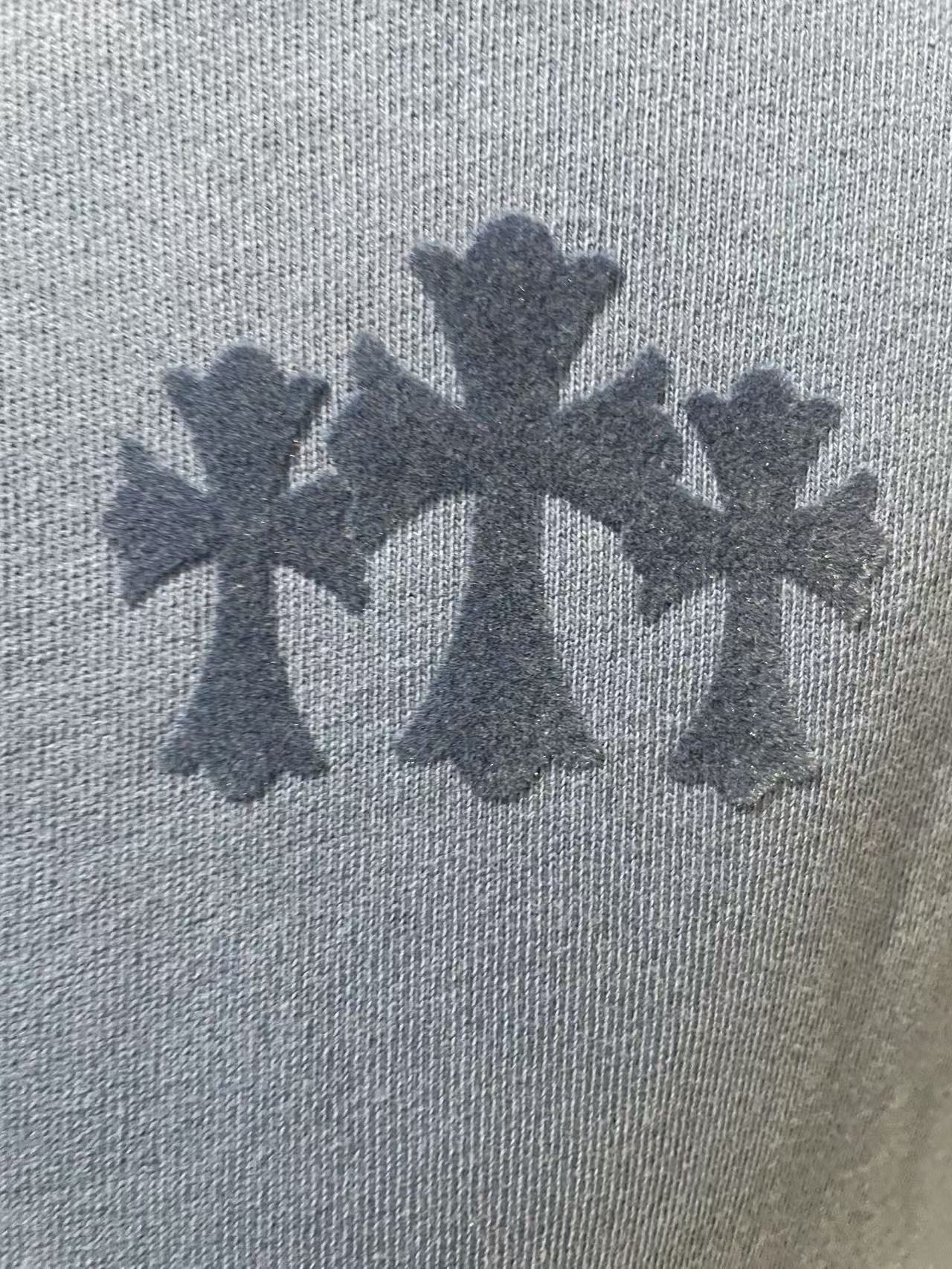 Chrome Hearts Chrome Hearts Triple Cross Hollywood Blue Long Sleeve T Size S / US 4 / IT 40 - 3 Thumbnail
