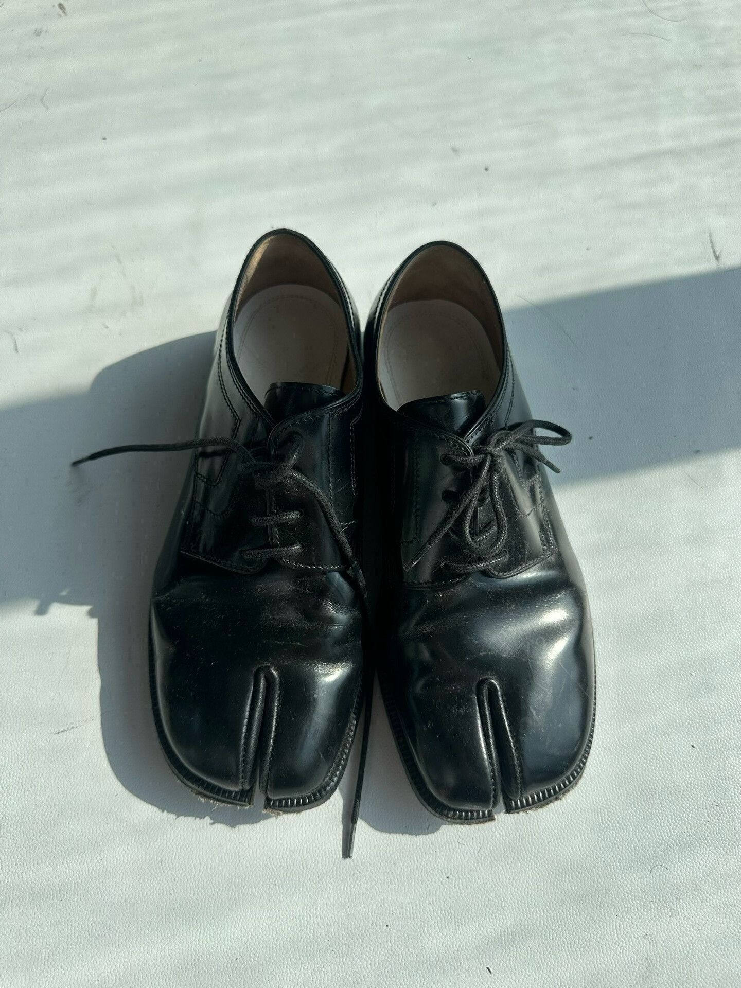 Maison Margiela Black Tabi Loafers