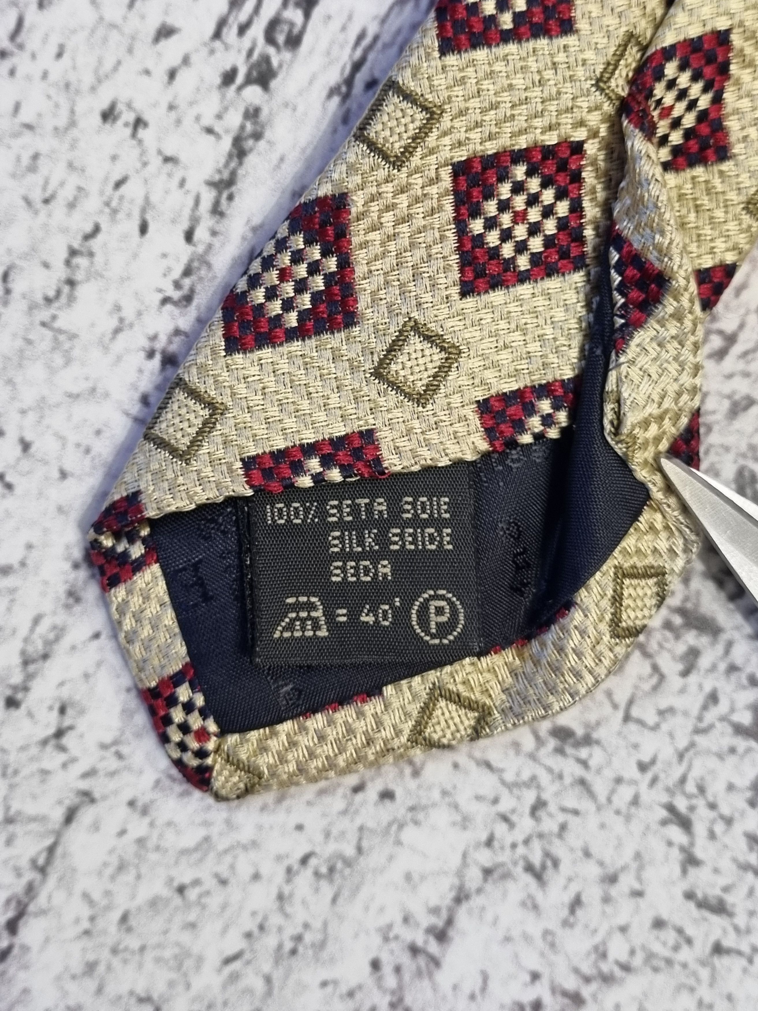 Ermenegildo Zegna Vintage Ermenegildo Zegna Silk Tie Size ONE SIZE - 6 Thumbnail