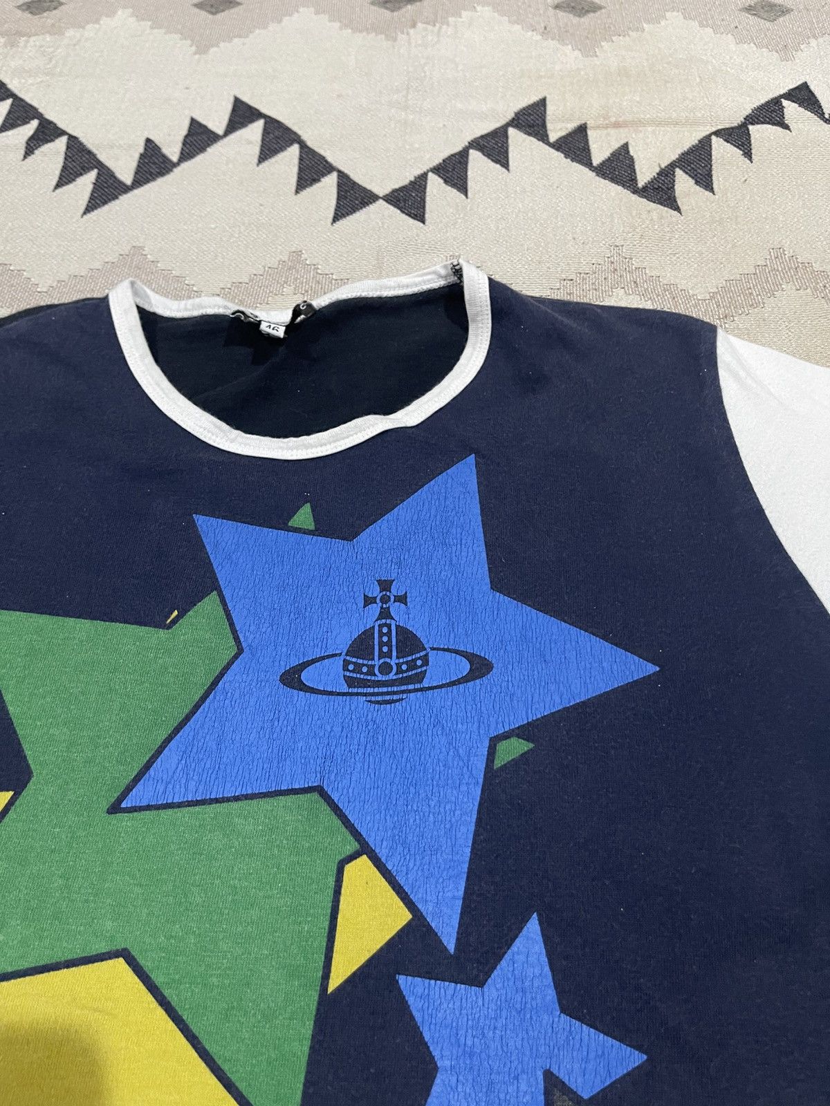 Vivienne Westwood 2000s VIVIENNE WESTWOOD MAN STAR LOGO PRINT MULTICOLOUR Size US S / EU 44-46 / 1 - 6 Thumbnail