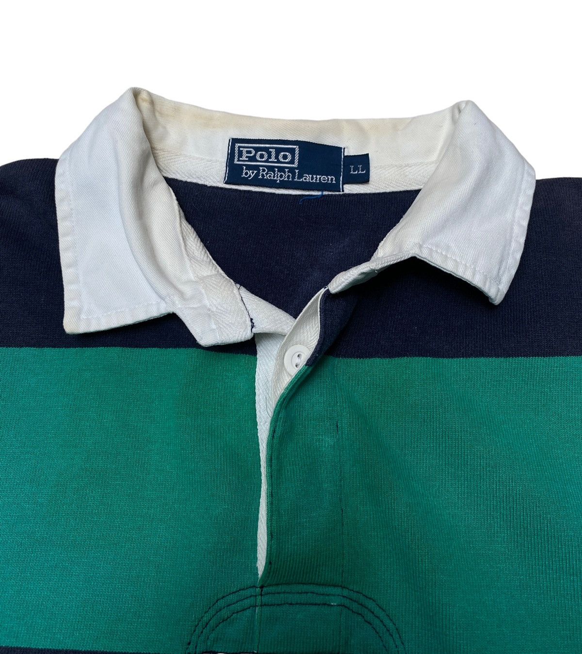 Polo Ralph Lauren Vintage Brand Polo Ralph Lauren Rugby Shirt 1990s Size US L / EU 52-54 / 3 - 5 Thumbnail
