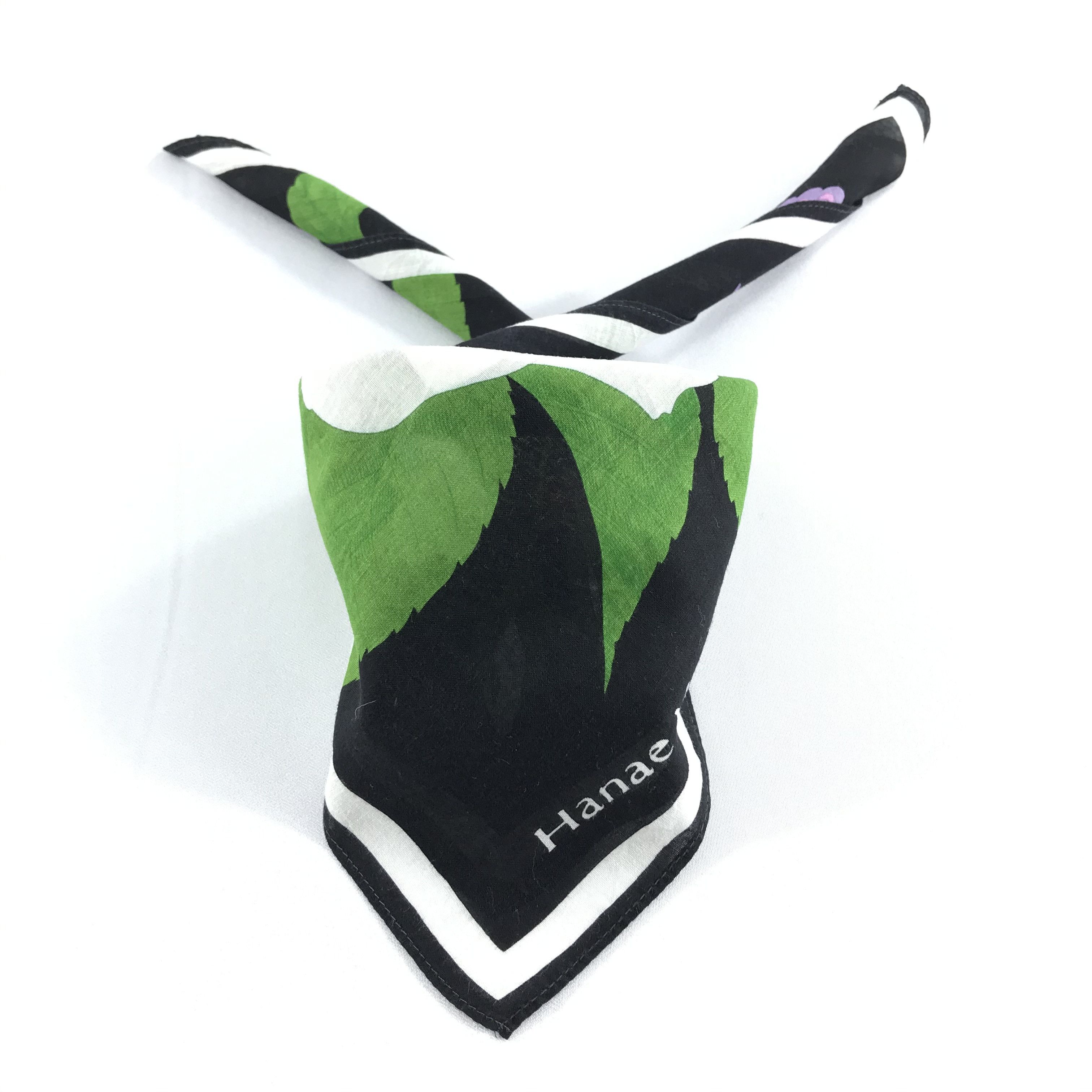 Hanae Mori Hanae Mori Rose Handkerchief Neckerchief Bandana H684 Size ONE SIZE - 1 Thumbnail