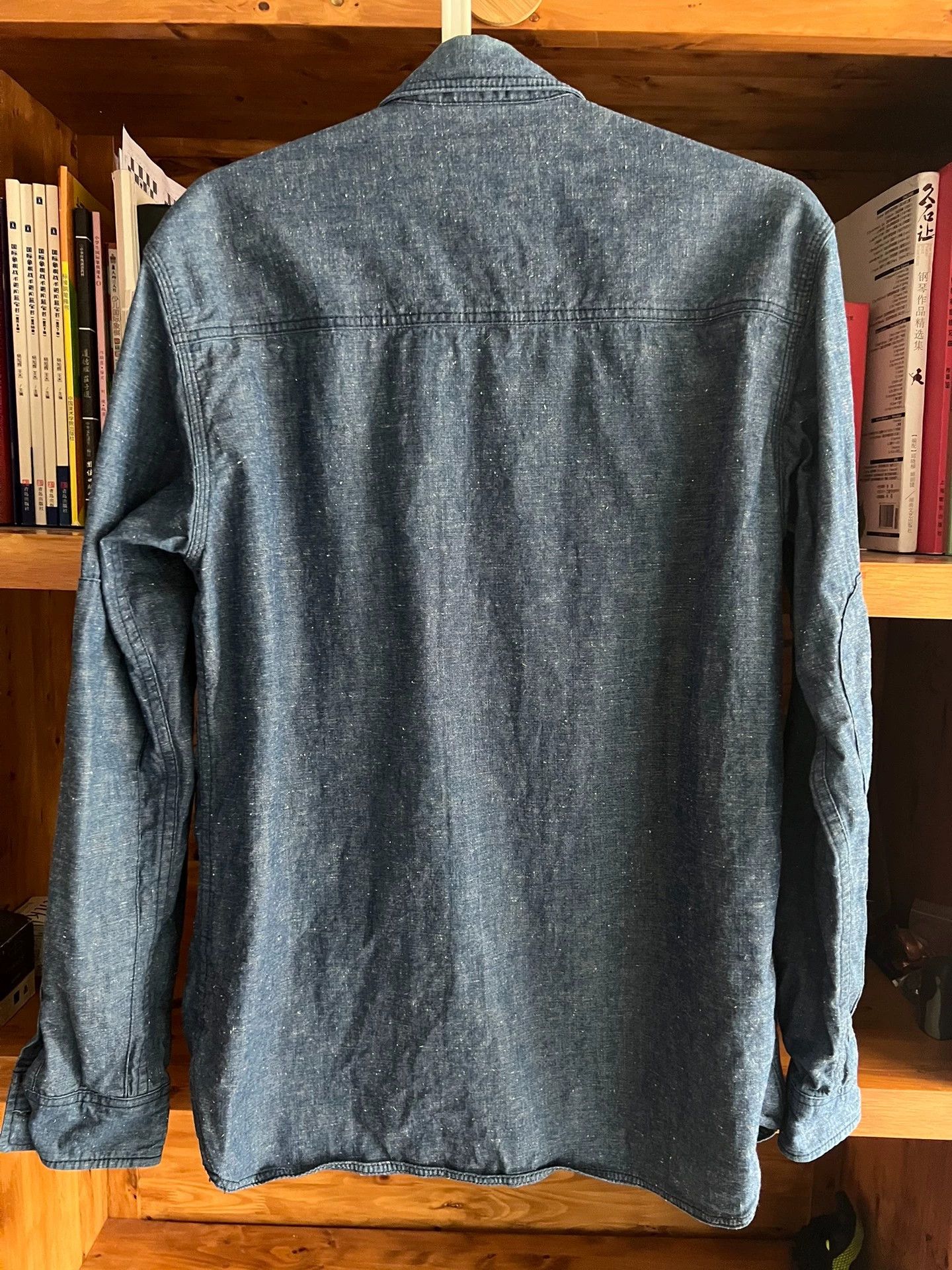 Neighborhood Neighborhood Japan Indigo Vintage Embroidered Denim Shirt Size US M / EU 48-50 / 2 - 6 Thumbnail