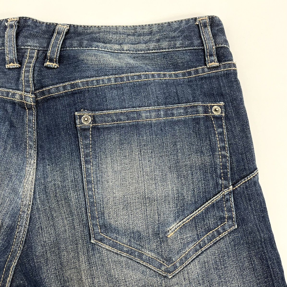Hysteric Glamour × Japanese Brand × PPFM 2000s PPFM Bikers Multi Zipper Distressed Denim Jeans Size US 34 / EU 50 - 17 Thumbnail
