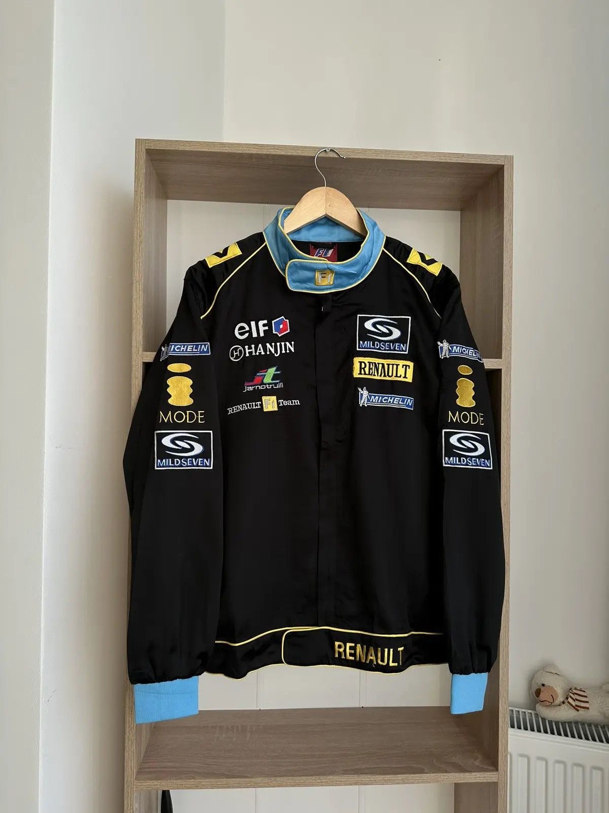 Formula 1 × Vintage Vintage Renault F1Team Racing Mild Seven Formula Uno Jacket Size US L / EU 52-54 / 3 - 18 Thumbnail