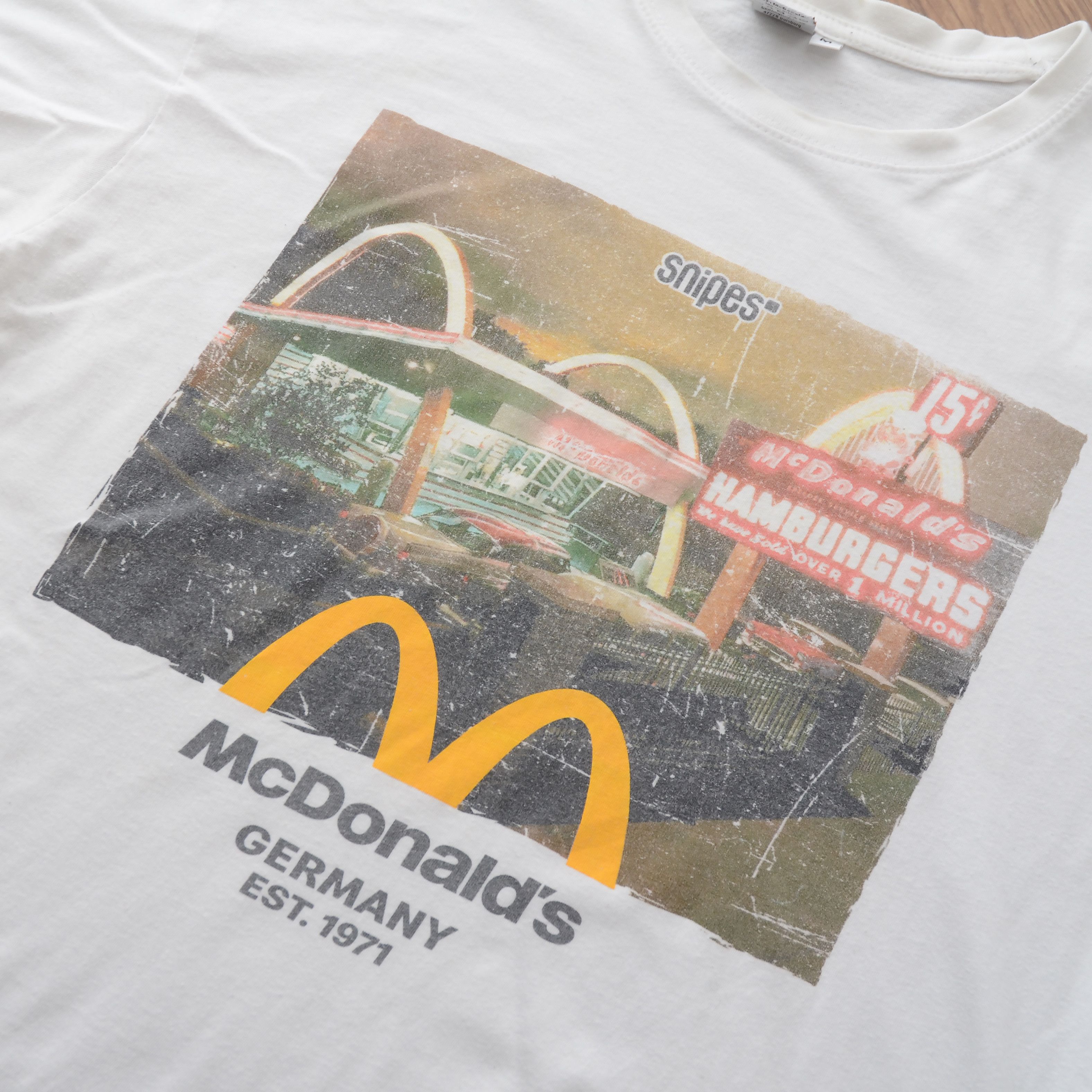Snipes Snipes x McDonald’s Collab Limited Edition T-Shirt Size M Size US M / EU 48-50 / 2 - 6 Thumbnail