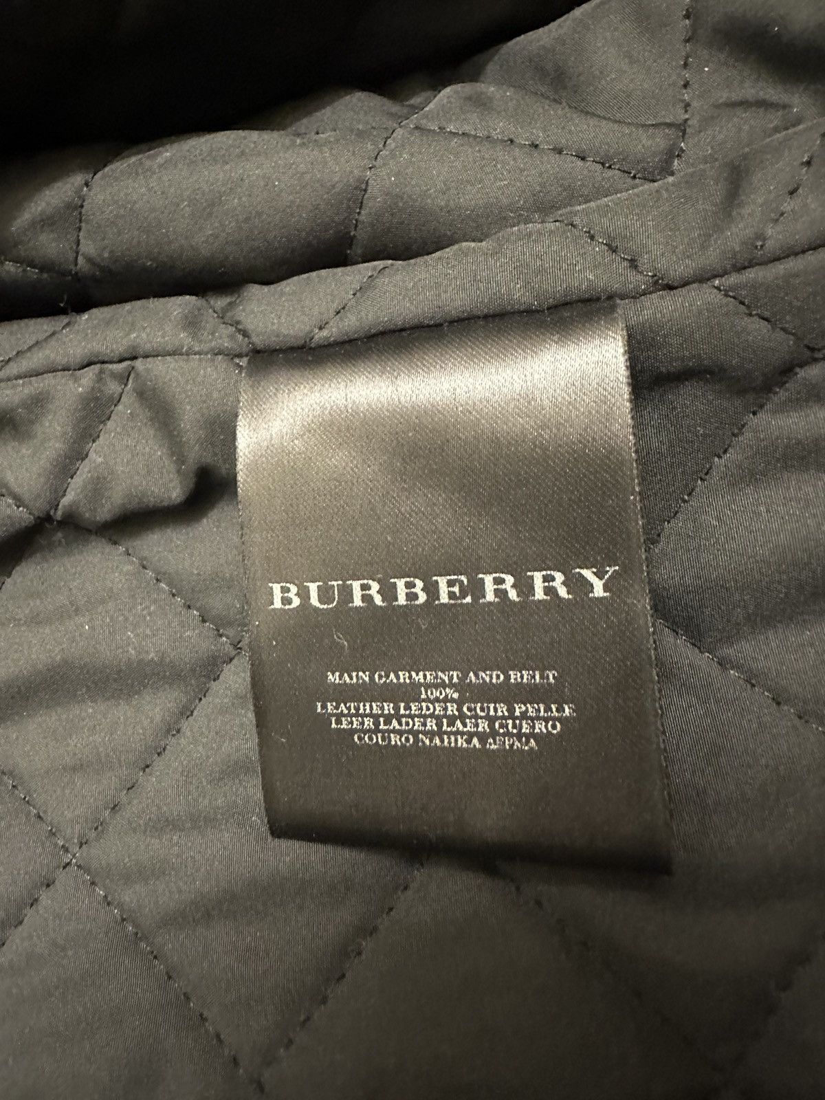 Burberry Prorsum Burberry Prorsum ss11 long leather biker jacket Size US L / EU 52-54 / 3 - 14 Thumbnail