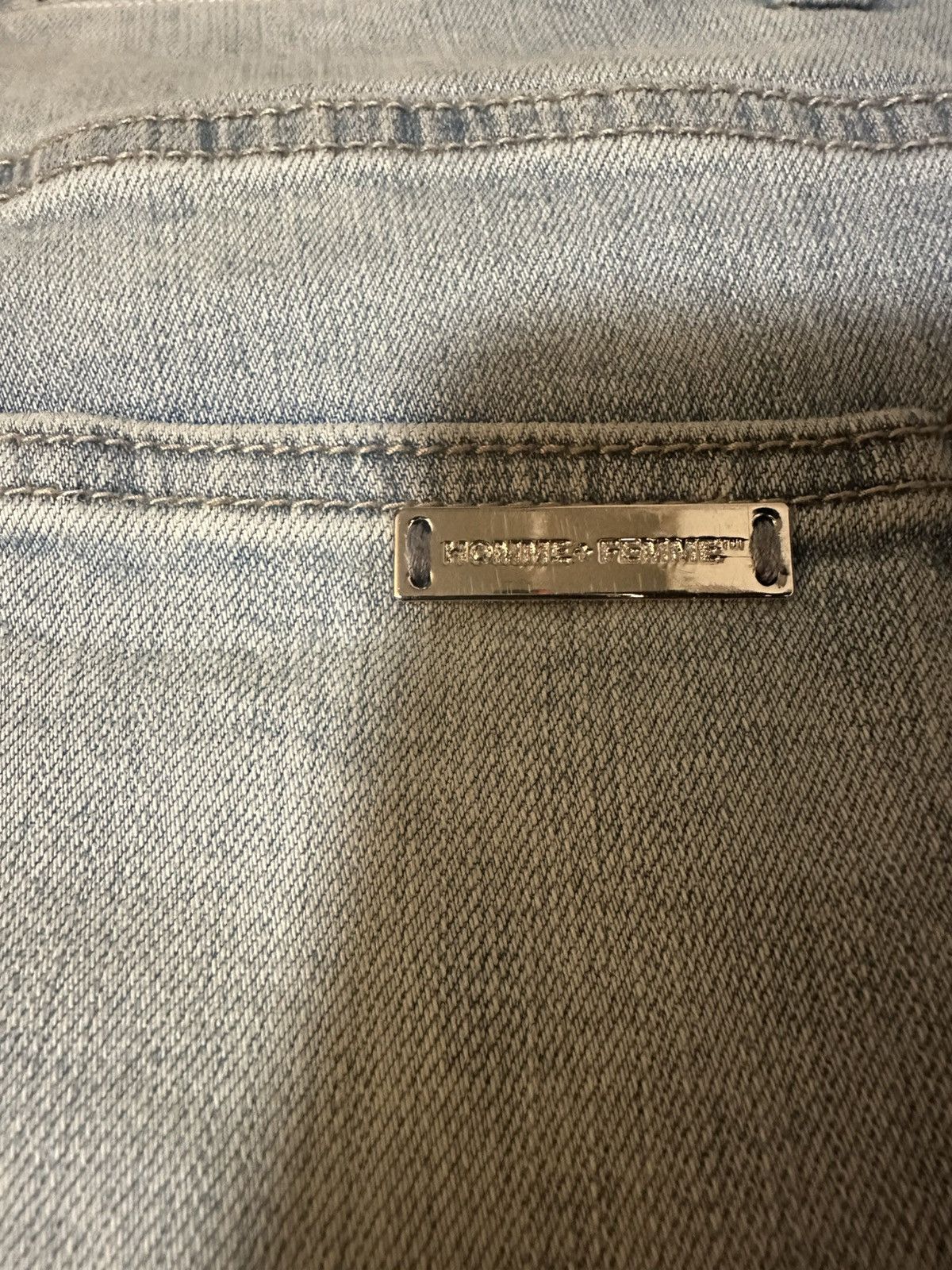 Homme + Femme La Blue Homme Femme Jeans Size US 32 / EU 48 - 3 Thumbnail