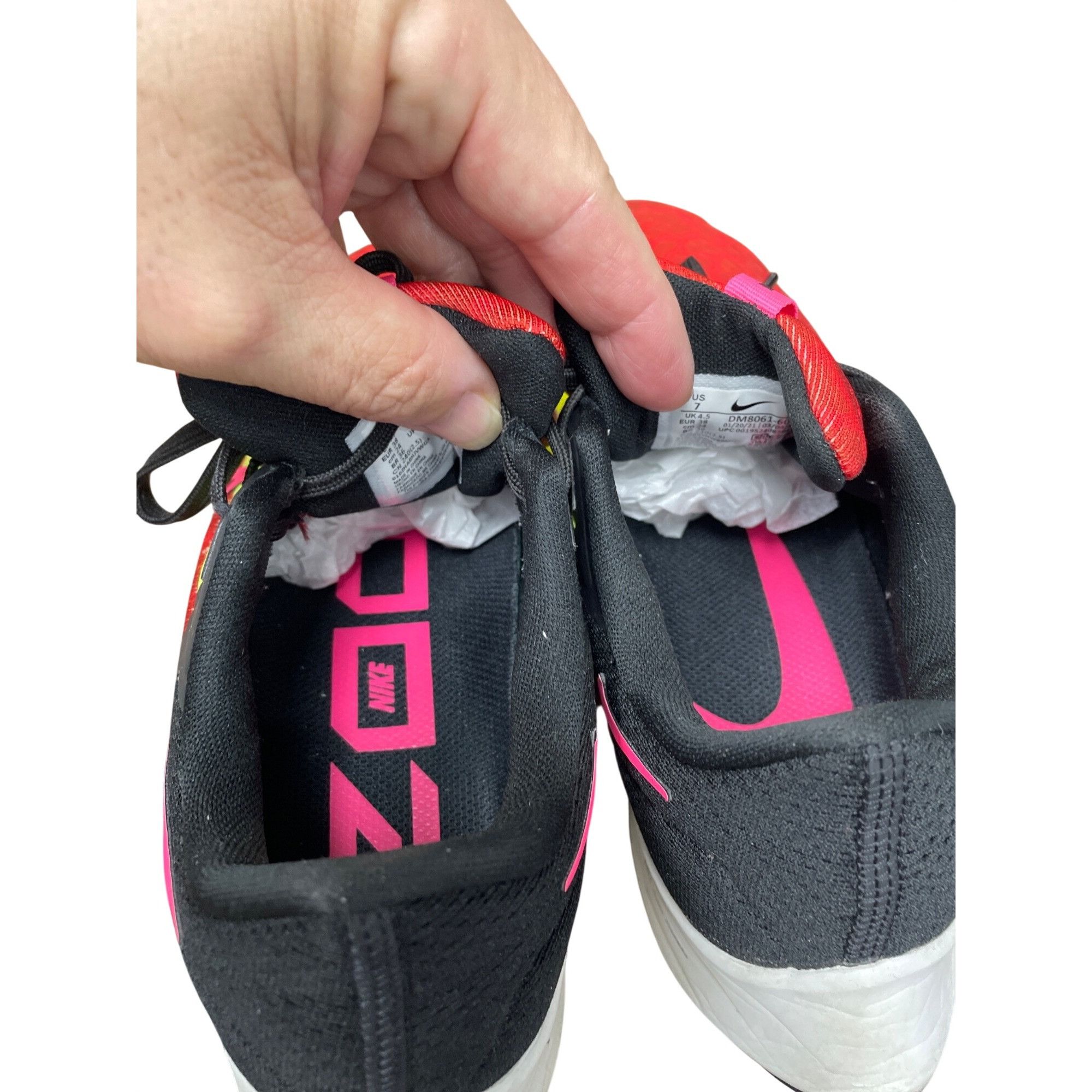 Nike Nike Air Zoom Pegasus 38 Womens Red/Black running sneakers S Size US 7 / IT 37 - 7 Thumbnail
