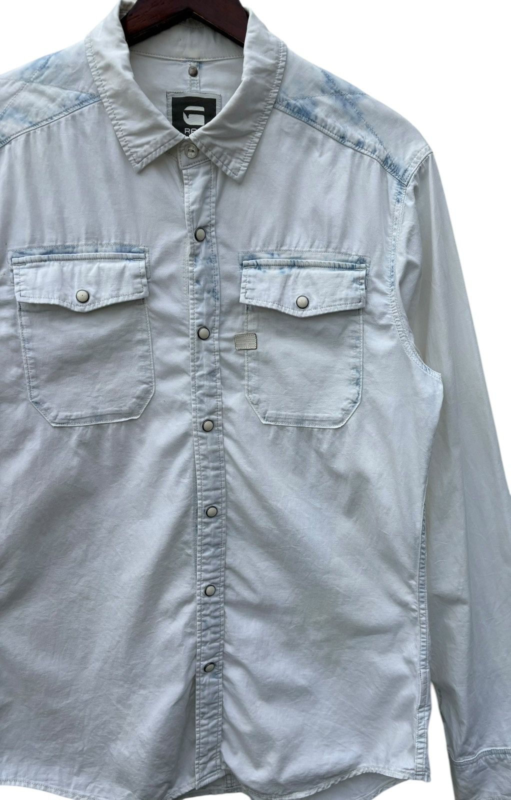 G-Star G Star Raw Women Snap Button Down Longsleeve Size M / US 6-8 / IT 42-44 - 9 Thumbnail