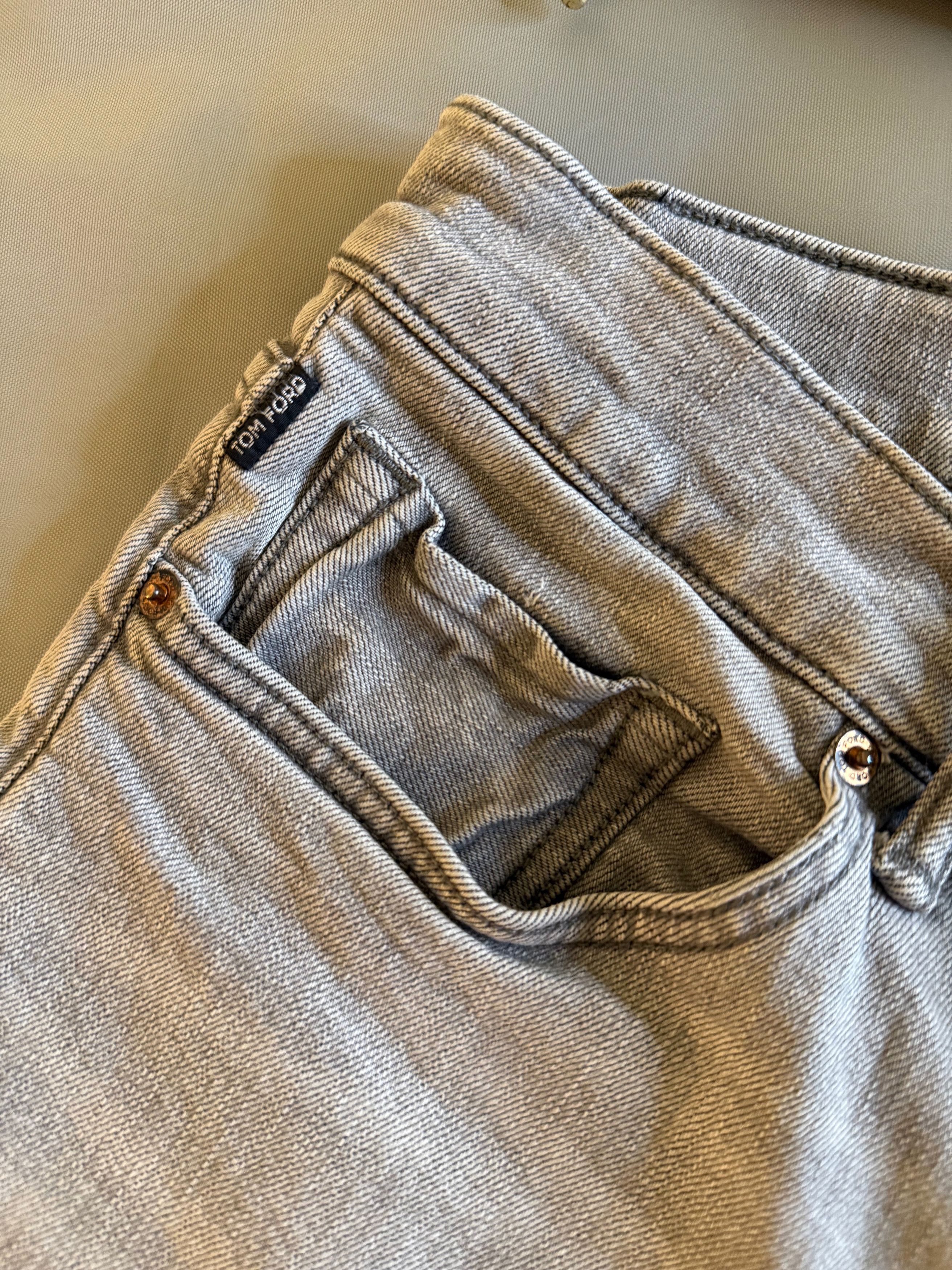 Tom Ford Fit 32, Effortless Cool $1K w/tax Contrast Cuff Selvedge Size US 36 / EU 52 - 17 Thumbnail