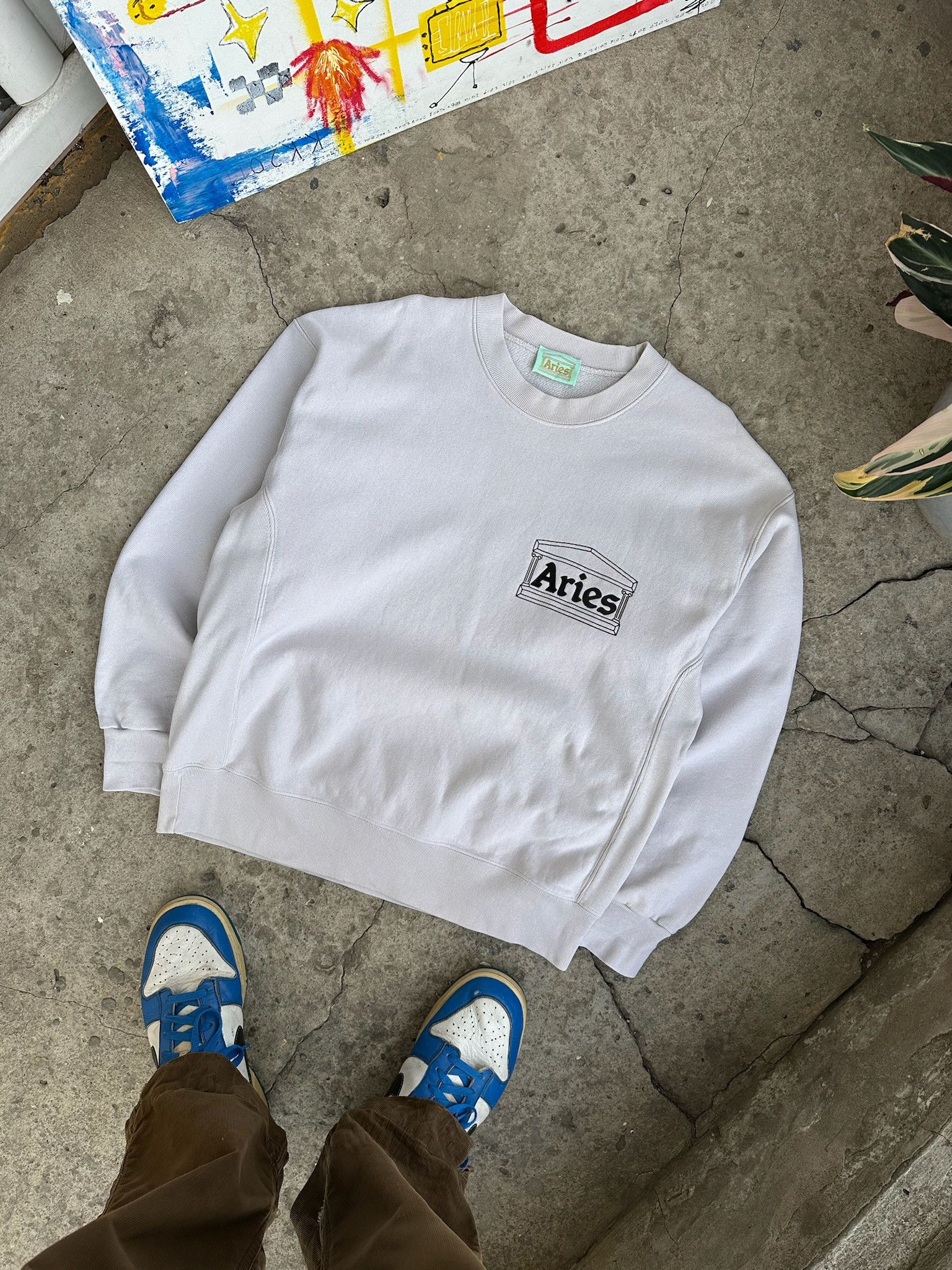 Aries Premium Temples Sweatshirt Size US M / EU 48-50 / 2 - 2 Thumbnail