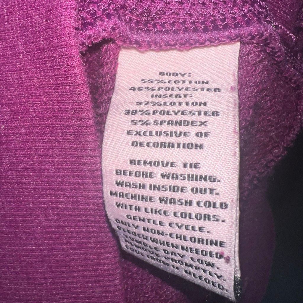Juicy Couture Juicy Couture Magenta 3/4 Dolman Sleeve Sweatshirt Lace Up B Size S / US 4 / IT 40 - 8 Thumbnail