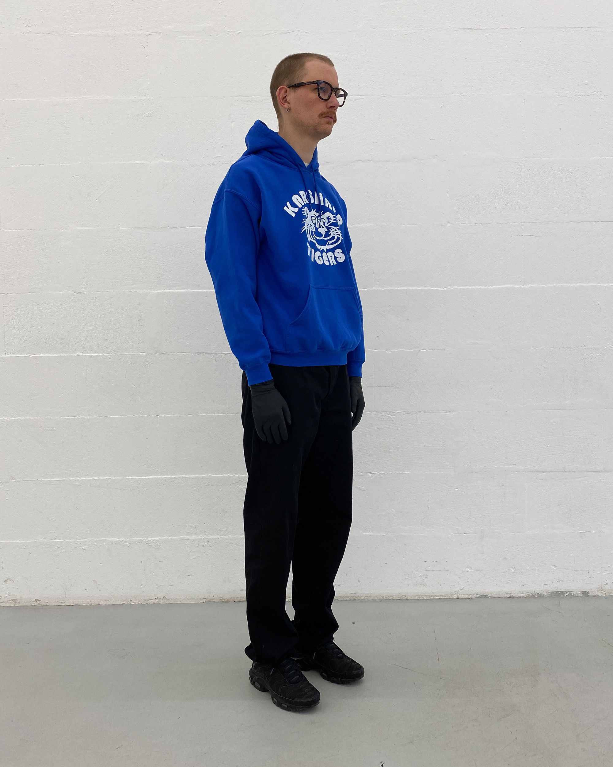 Vintage 2000s Karshner Tiger Elementary School Hoodie Size US M / EU 48-50 / 2 - 5 Thumbnail
