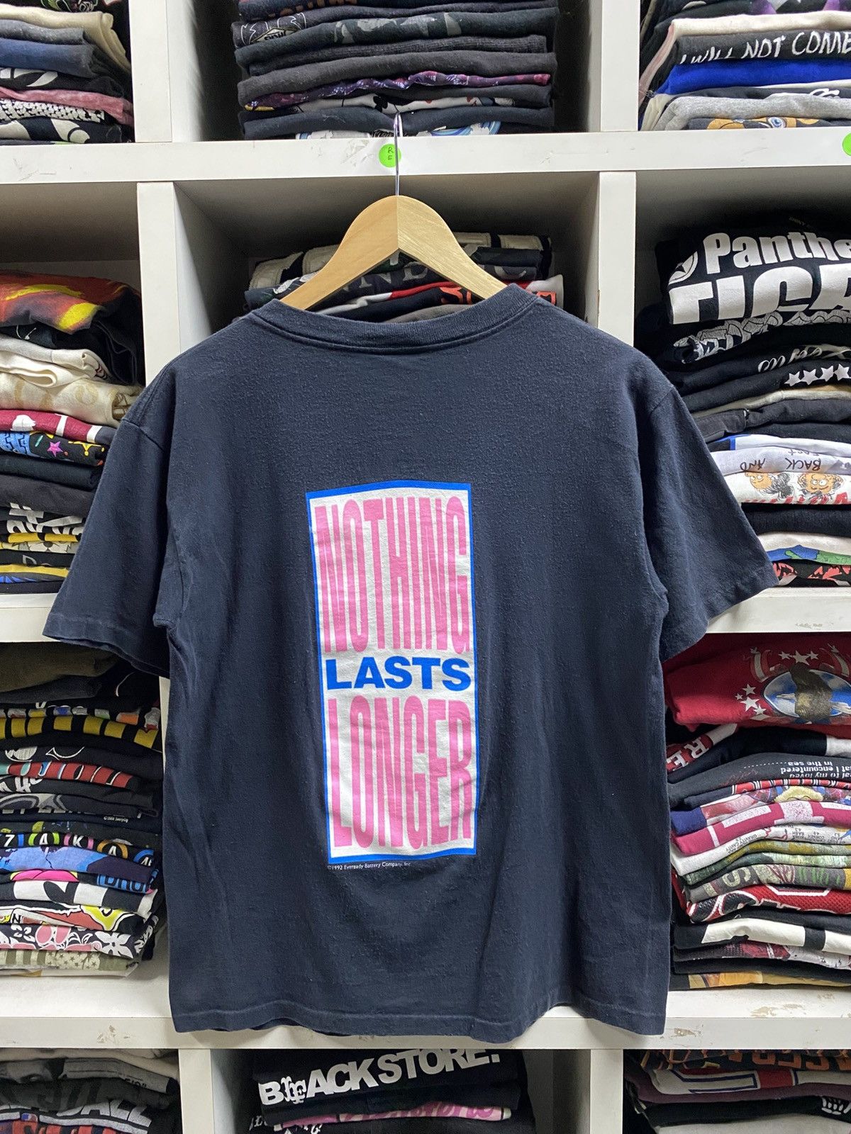 Vintage Vintage 1992 Energizer Tee Size US M / EU 48-50 / 2 - 6 Thumbnail