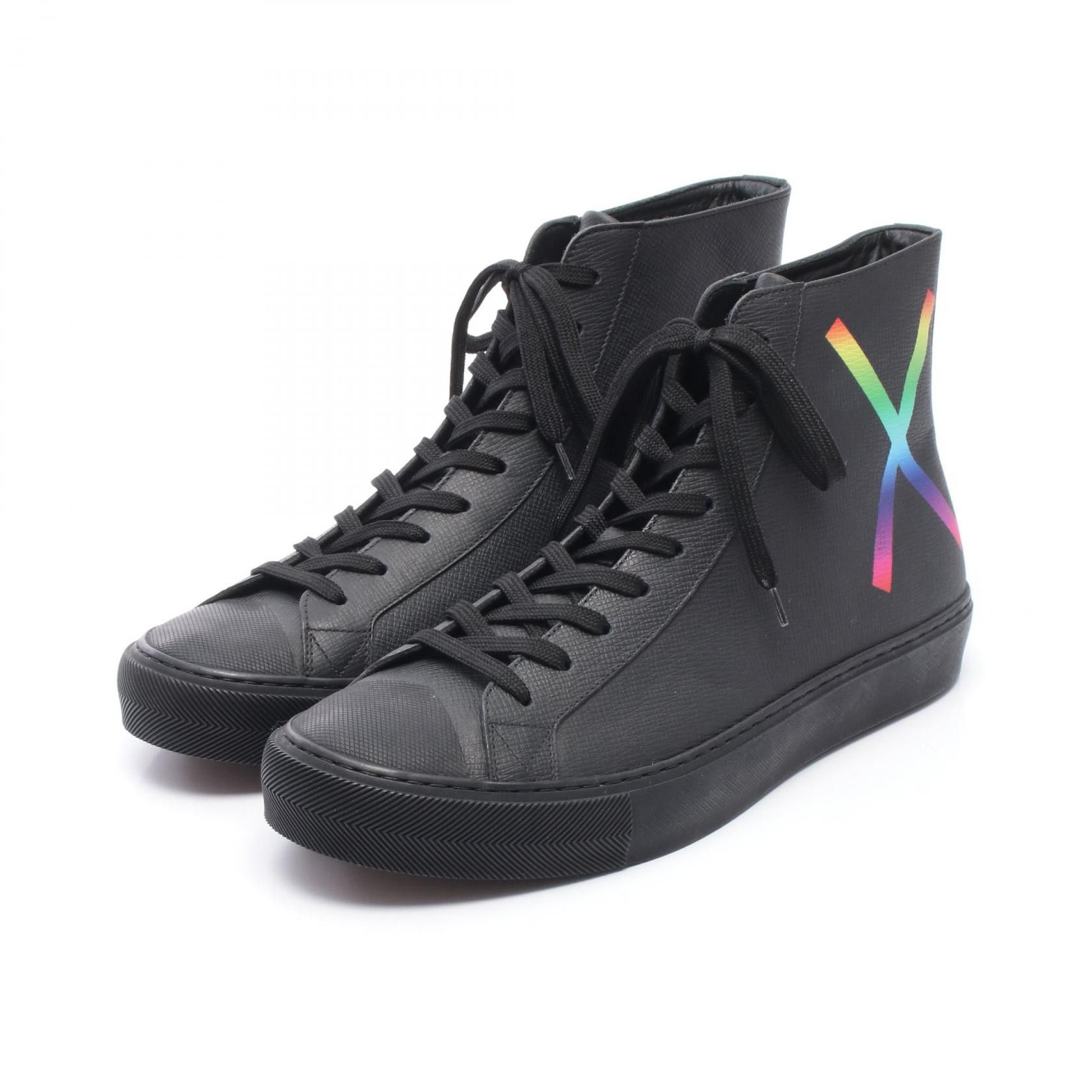 Louis Vuitton Louis Vuitton Louis Vuitton Tattoo Line Leather Sneakers Leather Shoes DUTY FREE for USA Size ONE SIZE - 1 Thumbnail
