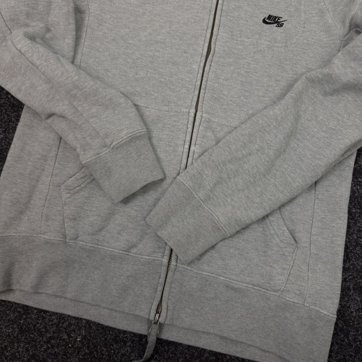Nike × Vintage Nike Skateboard Vintage Zip Hoodie Y2k Style Size US M / EU 48-50 / 2 - 10 Thumbnail