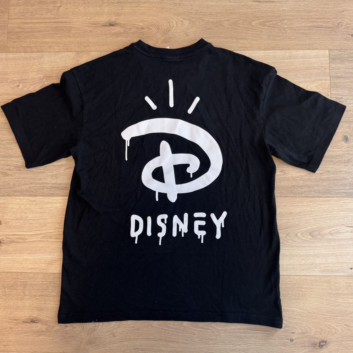 H&M Disney 100 X HM Disney Logo Black Tee Shirt Mens Size L Size US L / EU 52-54 / 3 - 11 Thumbnail