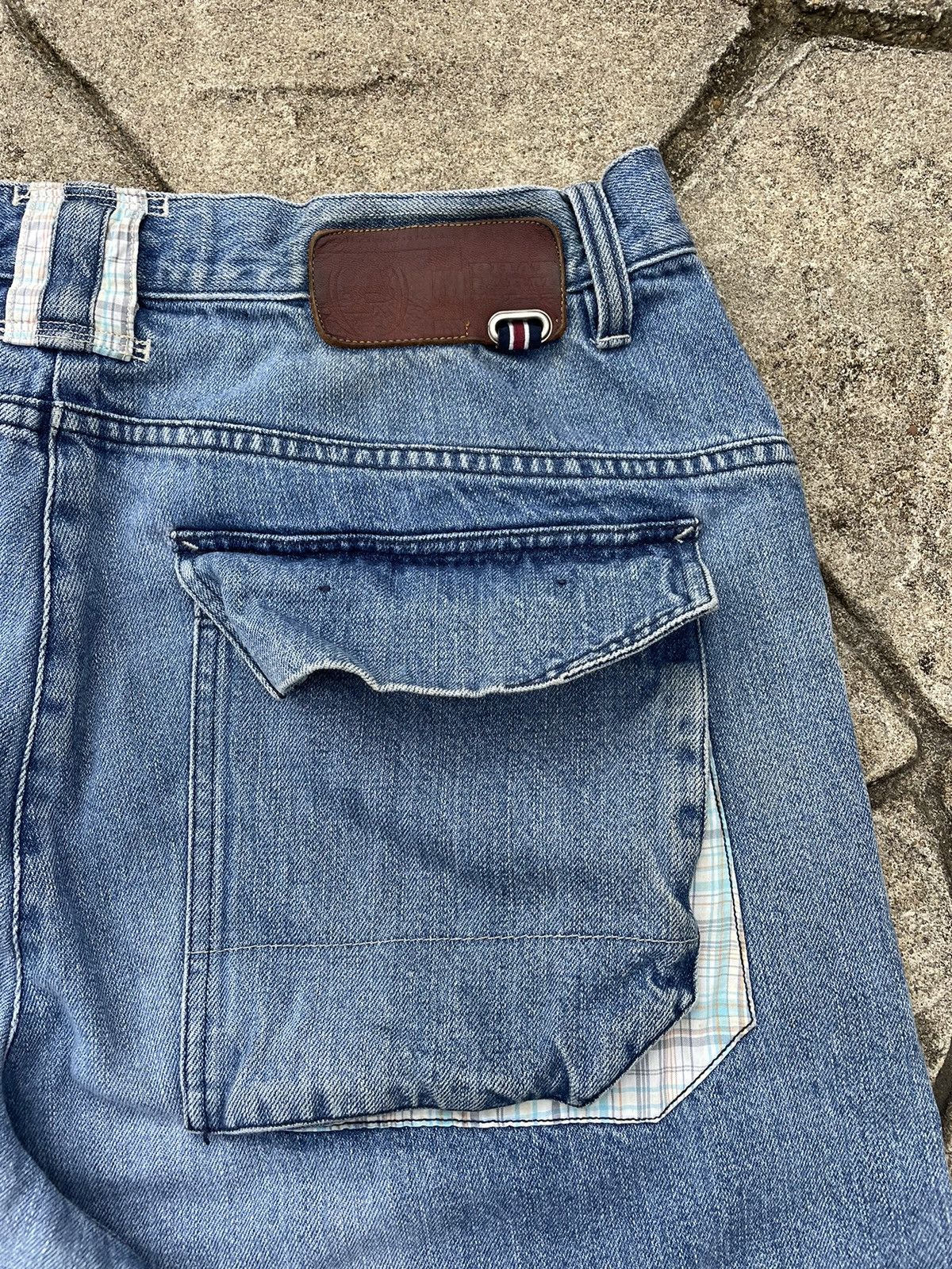 Phat Farm Y2K Phat Farm Rave Jean Shorts Size US 38 / EU 54 - 4 Thumbnail