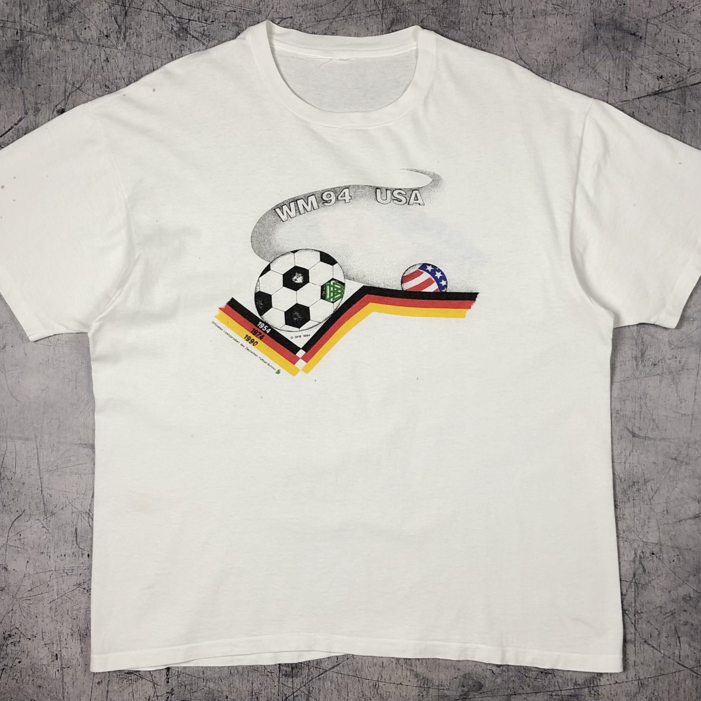 Vintage 1994 FIFA World Cup Germany USA Soccer Vintage Tee | Grailed