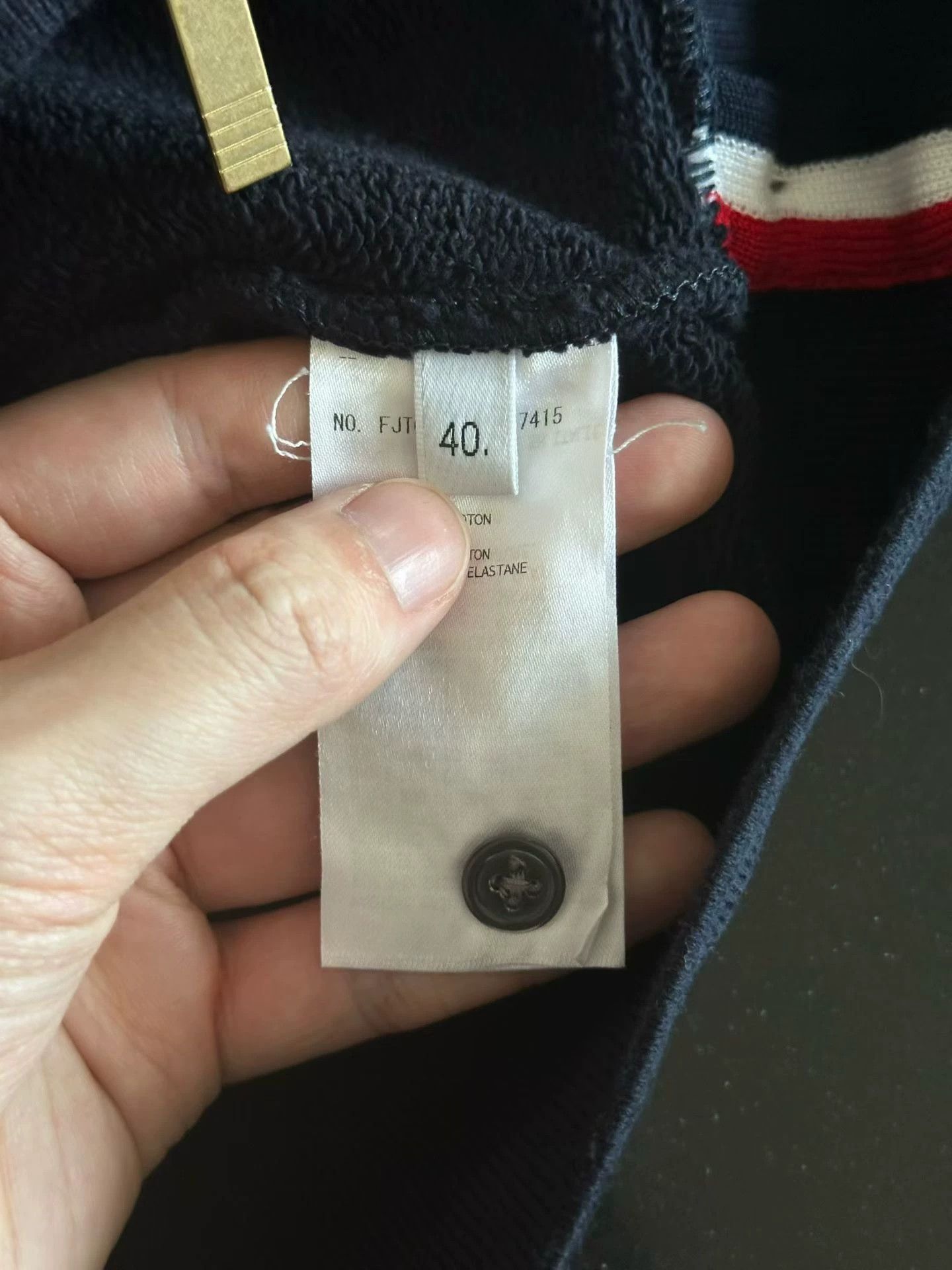 Thom Browne Thom Browne Back Stripe Zip Hoodie 40 New, tried on Size US XXS / EU 40 - 5 Thumbnail