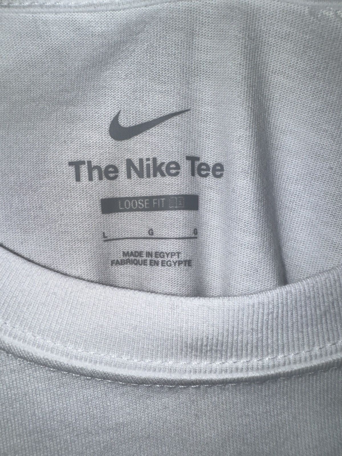 Nike Nike Kobe “Mamba” Sheath Logo Tee | Size L | White on White Size US L / EU 52-54 / 3 - 5 Thumbnail