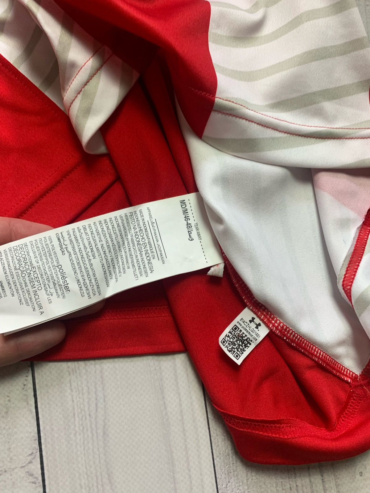 Under Armour Under armour Southampton soccer jersey Size M Size US M / EU 48-50 / 2 - 5 Thumbnail