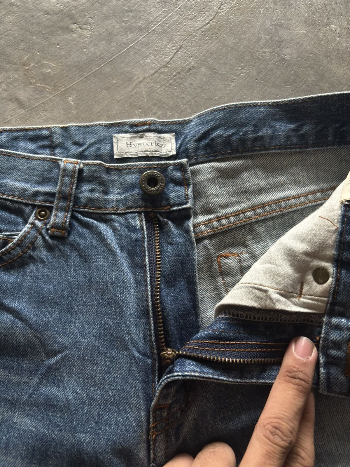 Hysteric Glamour HYSTERIC GLAMOUR flare slim japanese jeans punk grunge style Size US 26 / EU 42 - 4 Thumbnail