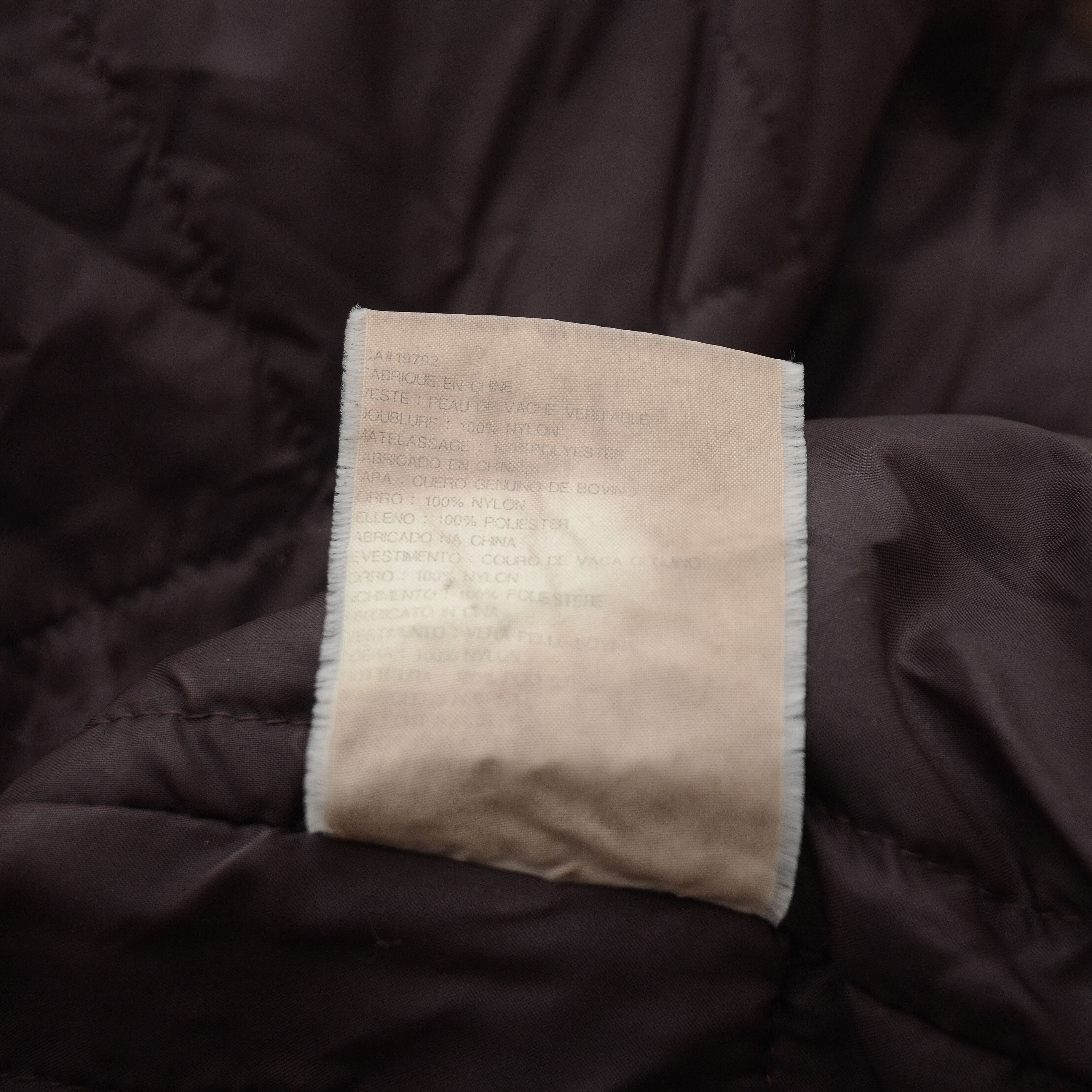 Timberland Vintage Y2K 2001 Timberland Brown Purple Leather Jacket S Size US S / EU 44-46 / 1 - 15 Thumbnail