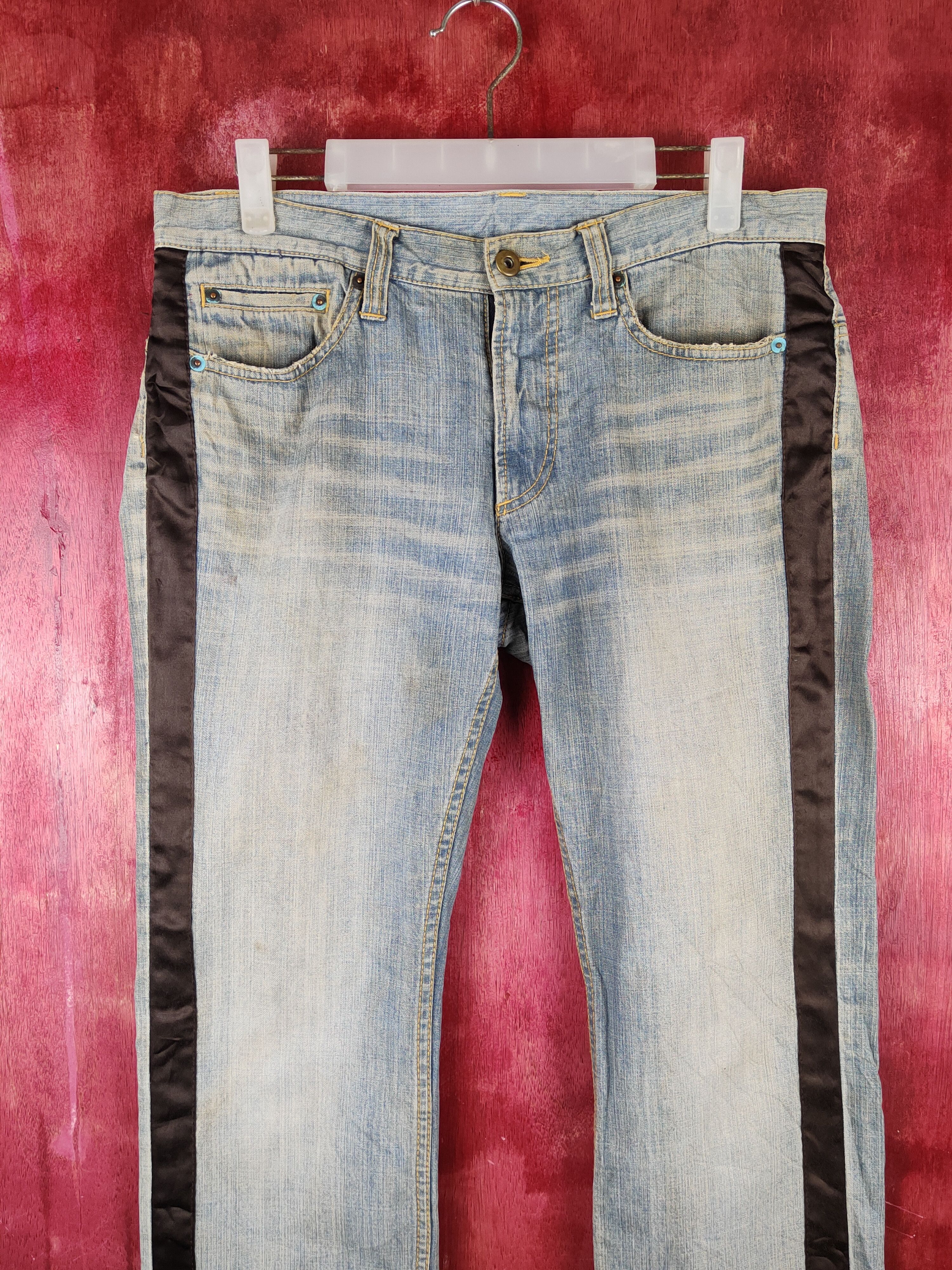 ADAM ET ROPE Adam et Rope Blue Faded Multipocket Denim #S1528 Size US 31 - 2 Thumbnail