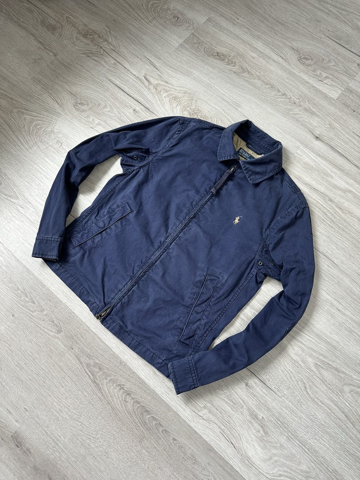 Pre-owned Polo Ralph Lauren X Vintage Jacket Polo Ralph Laurent In Blue