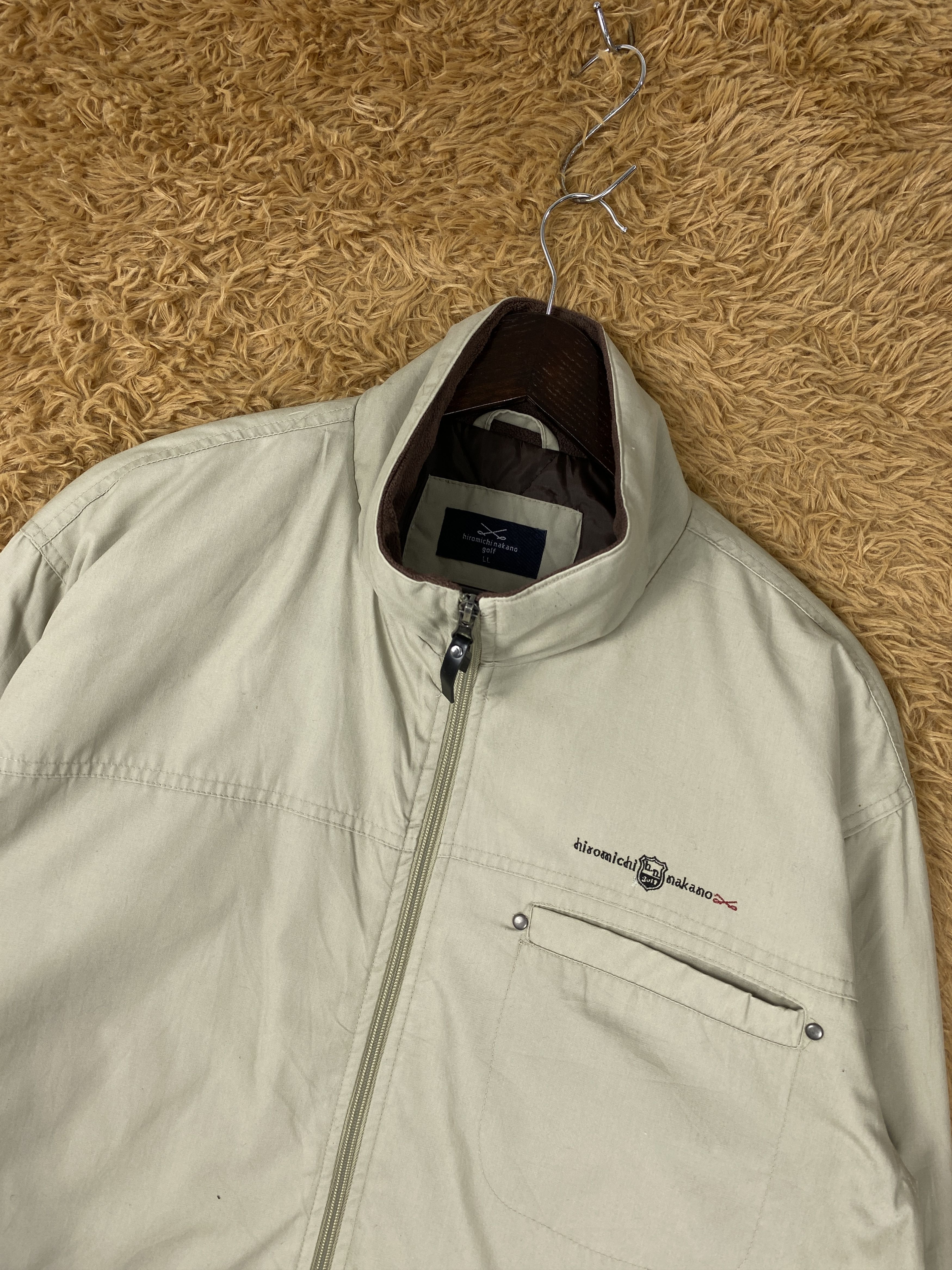 Japanese Brand × Vintage Vintage Hiromichi Nakano Golf Quilted Lining Jacket Size US M / EU 48-50 / 2 - 2 Thumbnail