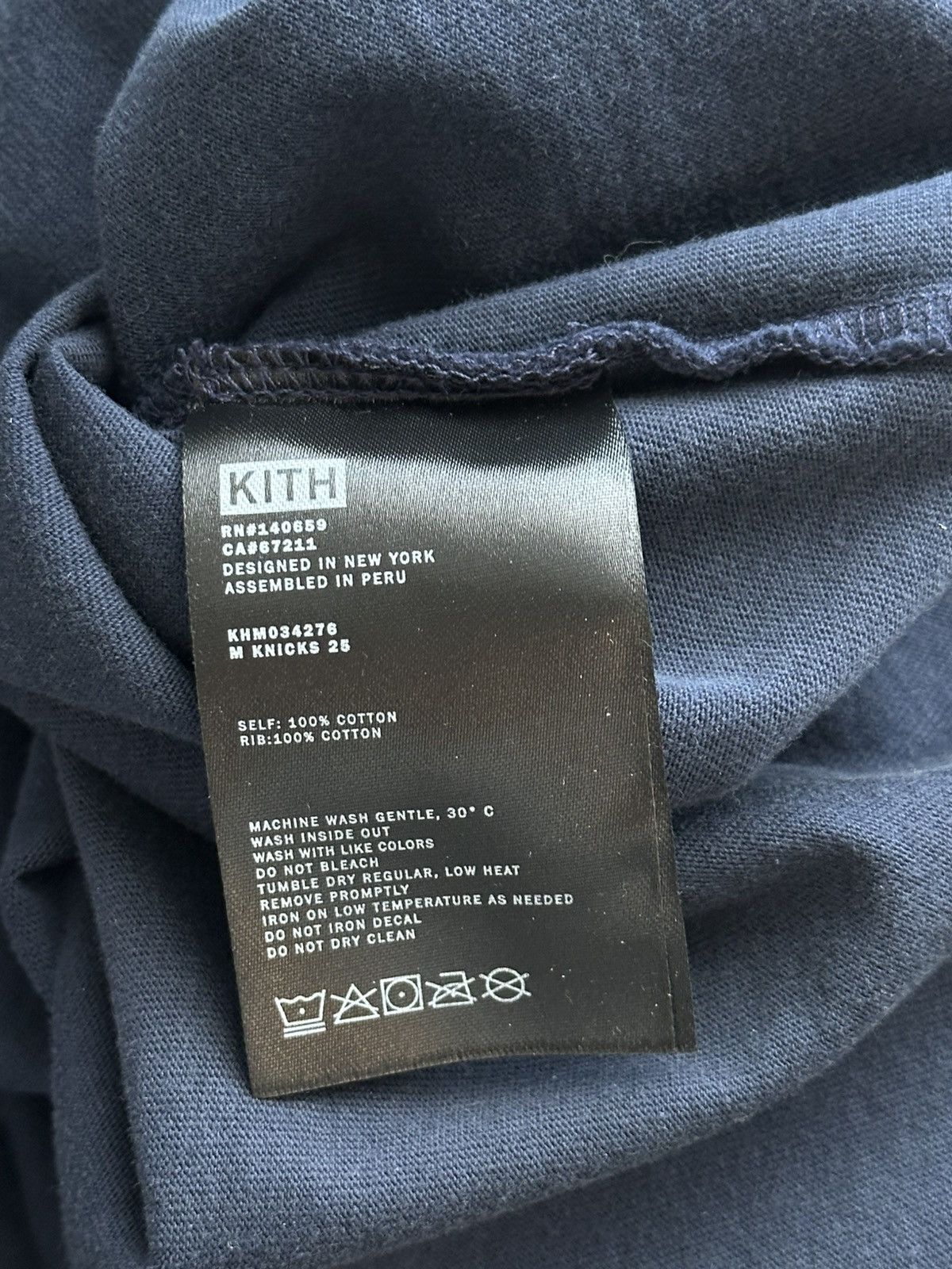 Kith Kith x New York Knicks Long Sleeve Vintage Tee Size US S / EU 44-46 / 1 - 10 Thumbnail