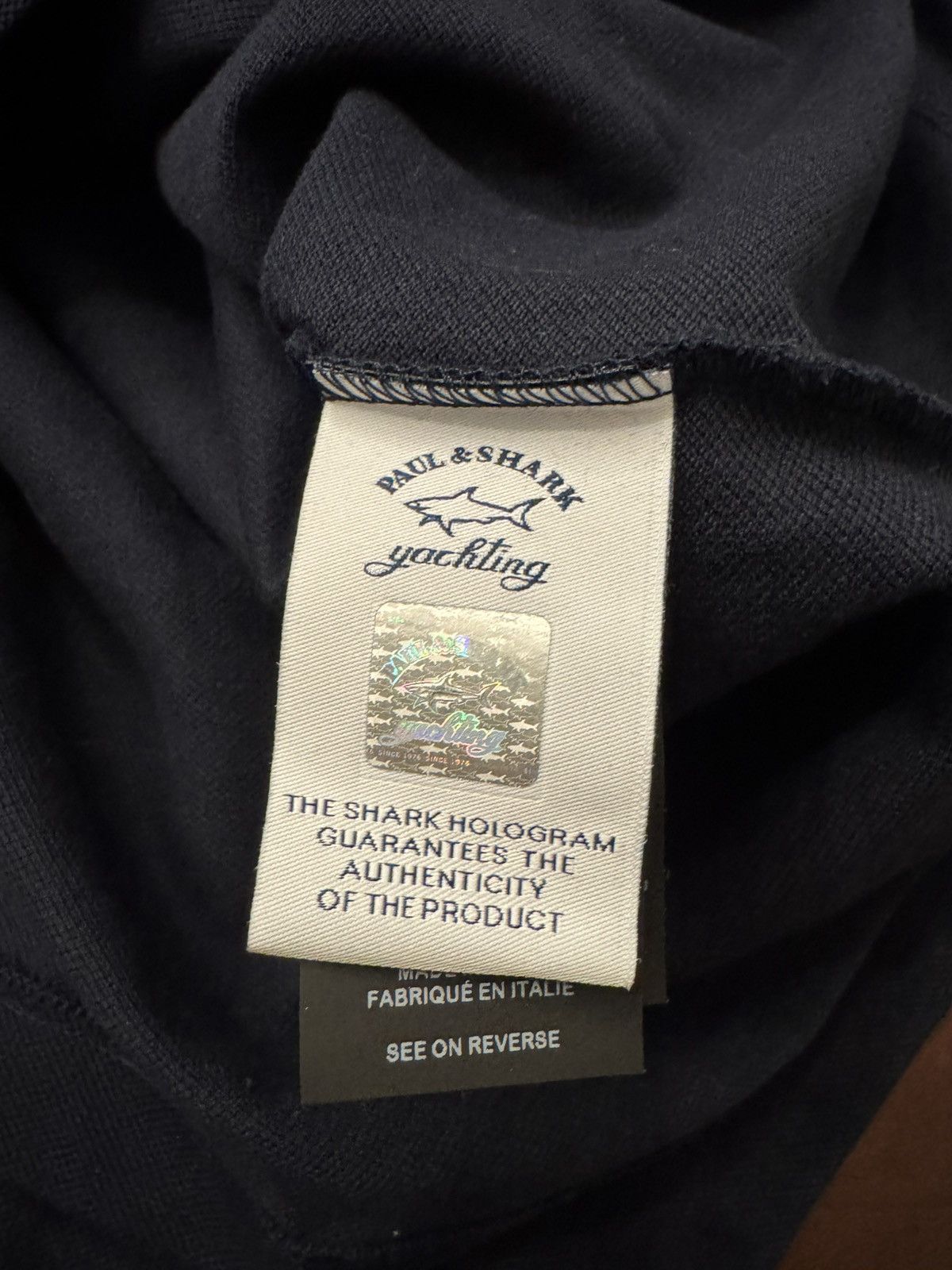 Paul & Shark Paul & Shark long sleeve navy polo Size US M / EU 48-50 / 2 - 4 Thumbnail