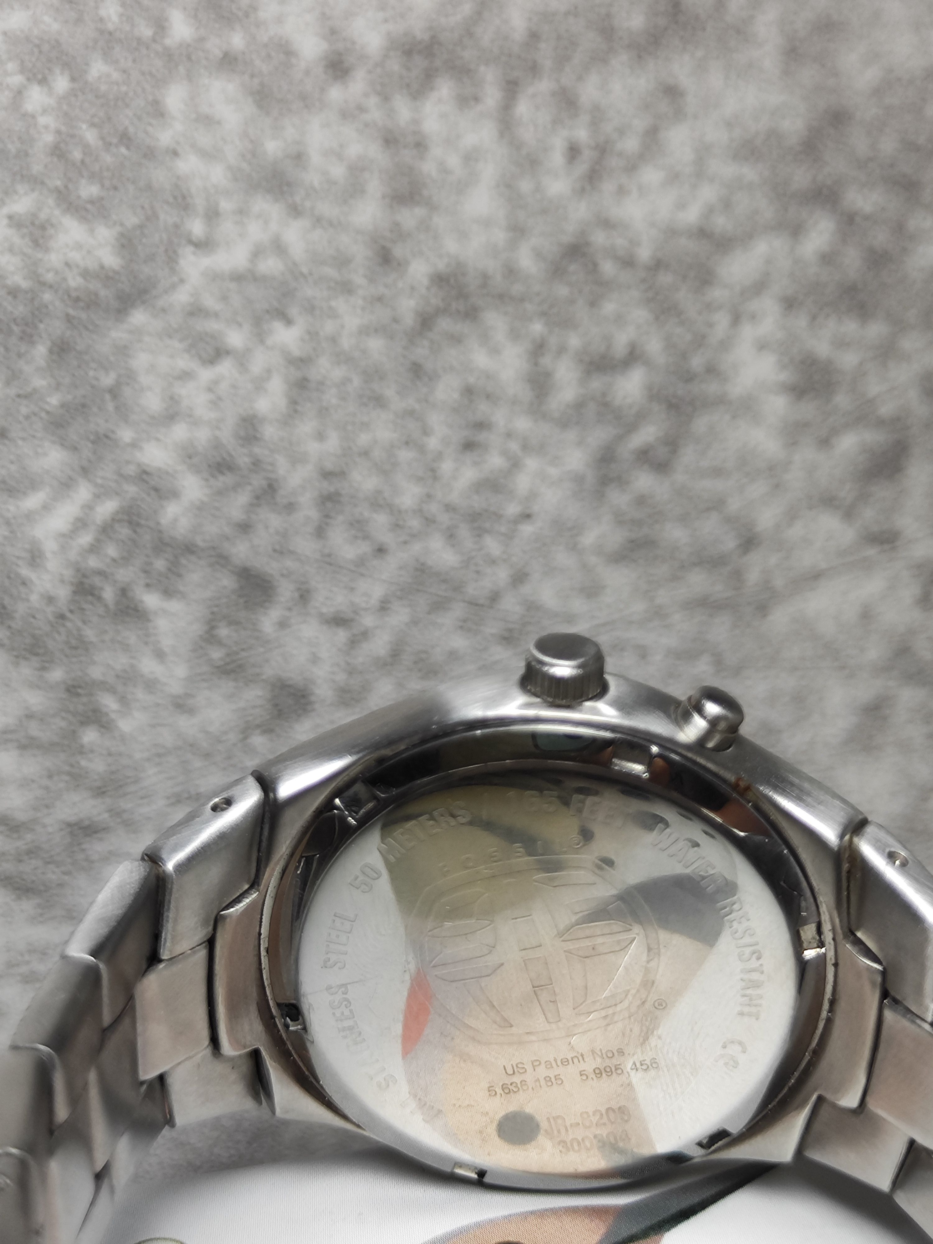 Fossil Fossil Big Tic Blue Flame White Dial Size ONE SIZE - 3 Thumbnail