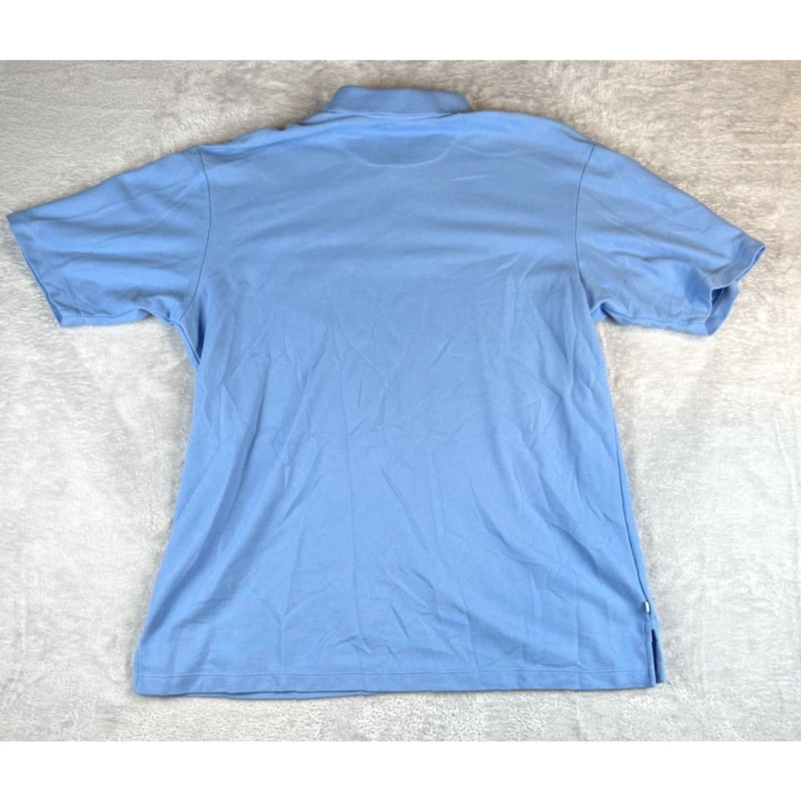Tommy Bahama Tommy Bahama Polo Mens Large Light Blue Swordfish Logo Short Sleeve Shirt Beach Classic Outdoor Regular Fit Mens Size US L / EU 52-54 / 3 - 2 Thumbnail