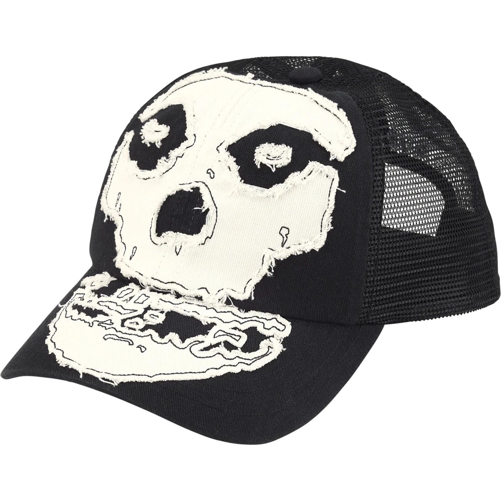 Supreme SS26 Supreme The Misfits Mesh Back 6 Panel Hat Black Size ONE SIZE - 1 Preview