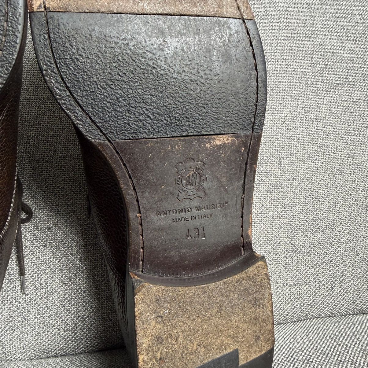 Antonio Maurizi Antonio Maurizi Brown Leather Oxford Shoes Size US 10 / EU 43 - 8 Thumbnail