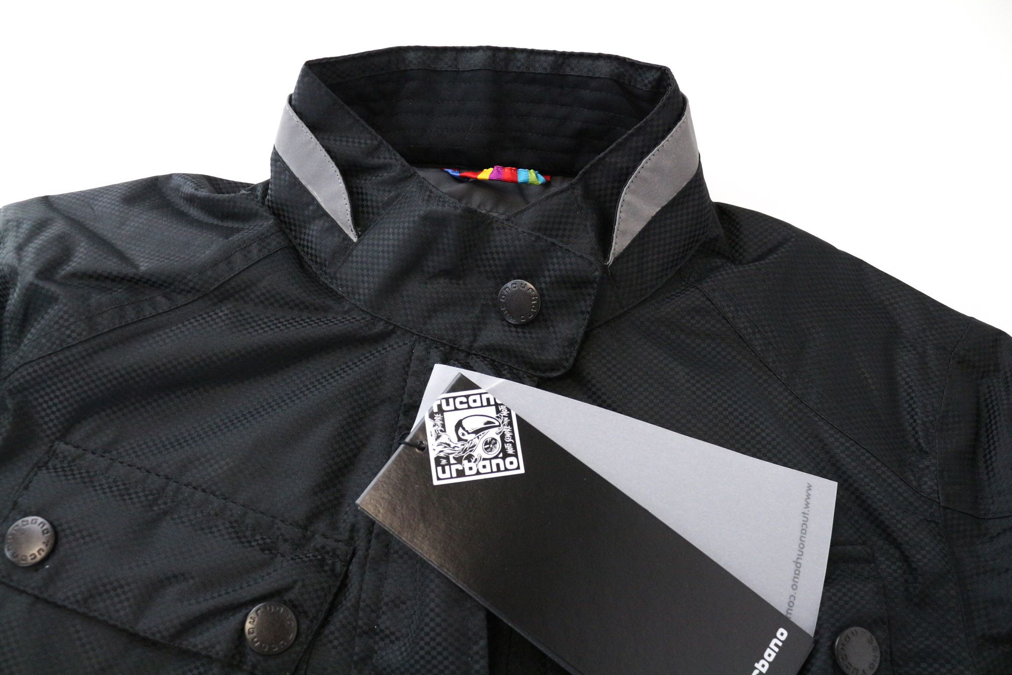 Other TINA S Black Windproof Lined Motorcycle Jacket 75727 Size S / US 4 / IT 40 - 3 Thumbnail
