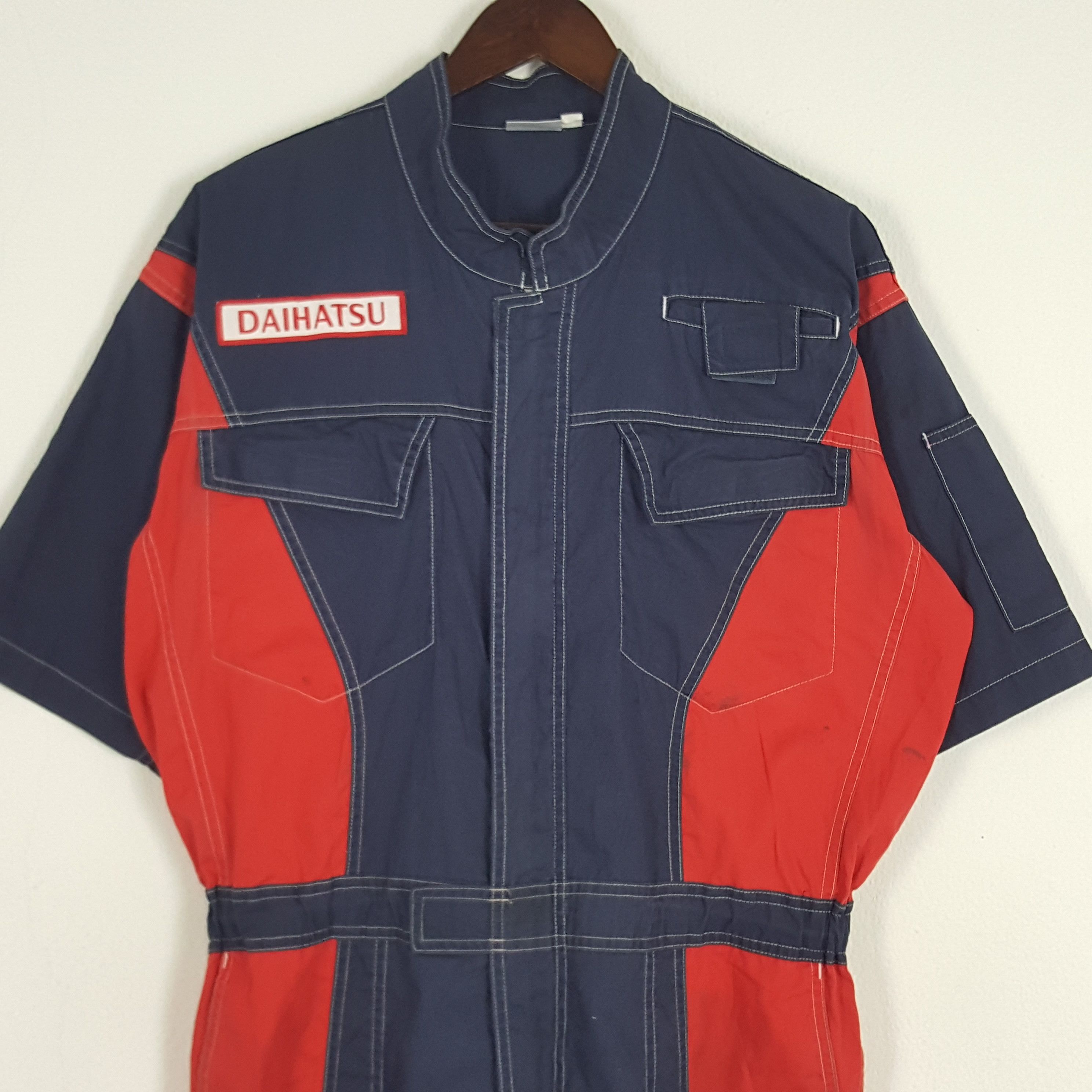 Japanese Brand × Vintage Vintage Daihatsu Japanese Racing Coverall Jacket Size US L / EU 52-54 / 3 - 5 Thumbnail