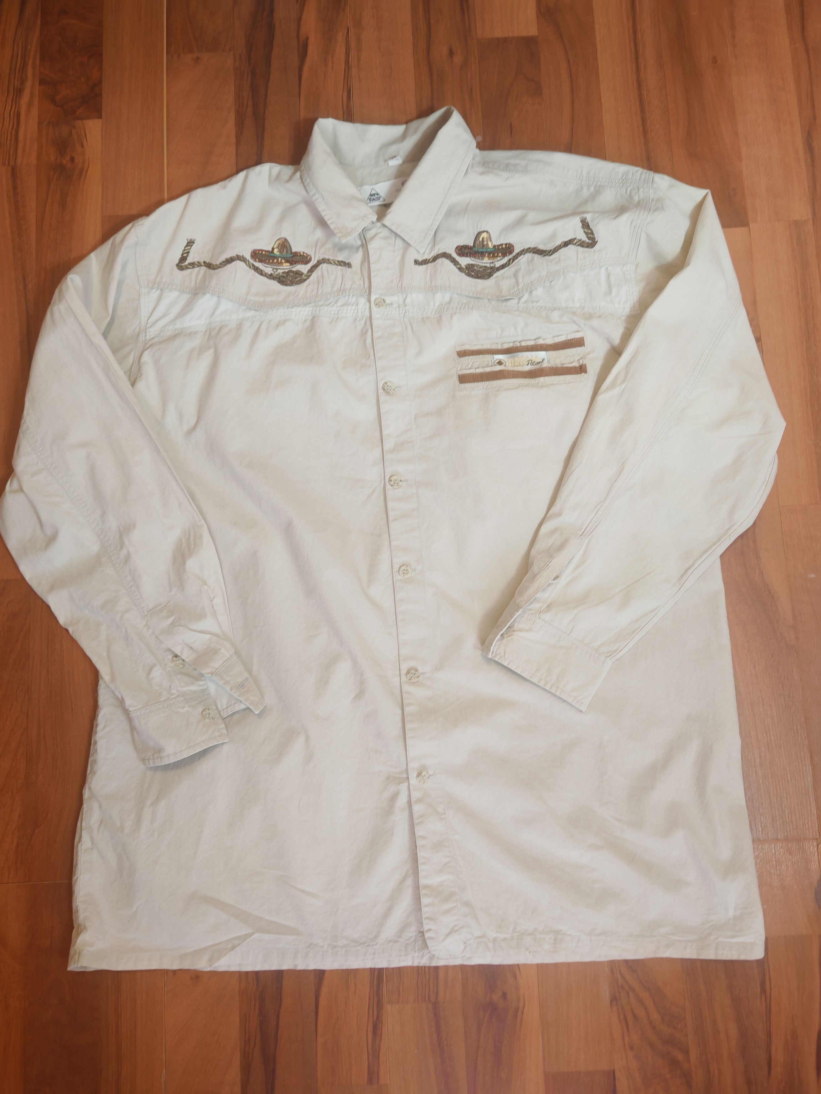 C&A Rare Vintage 80s 90s Western Men's Embroidered Shirt size M Size US M / EU 48-50 / 2 - 7 Thumbnail