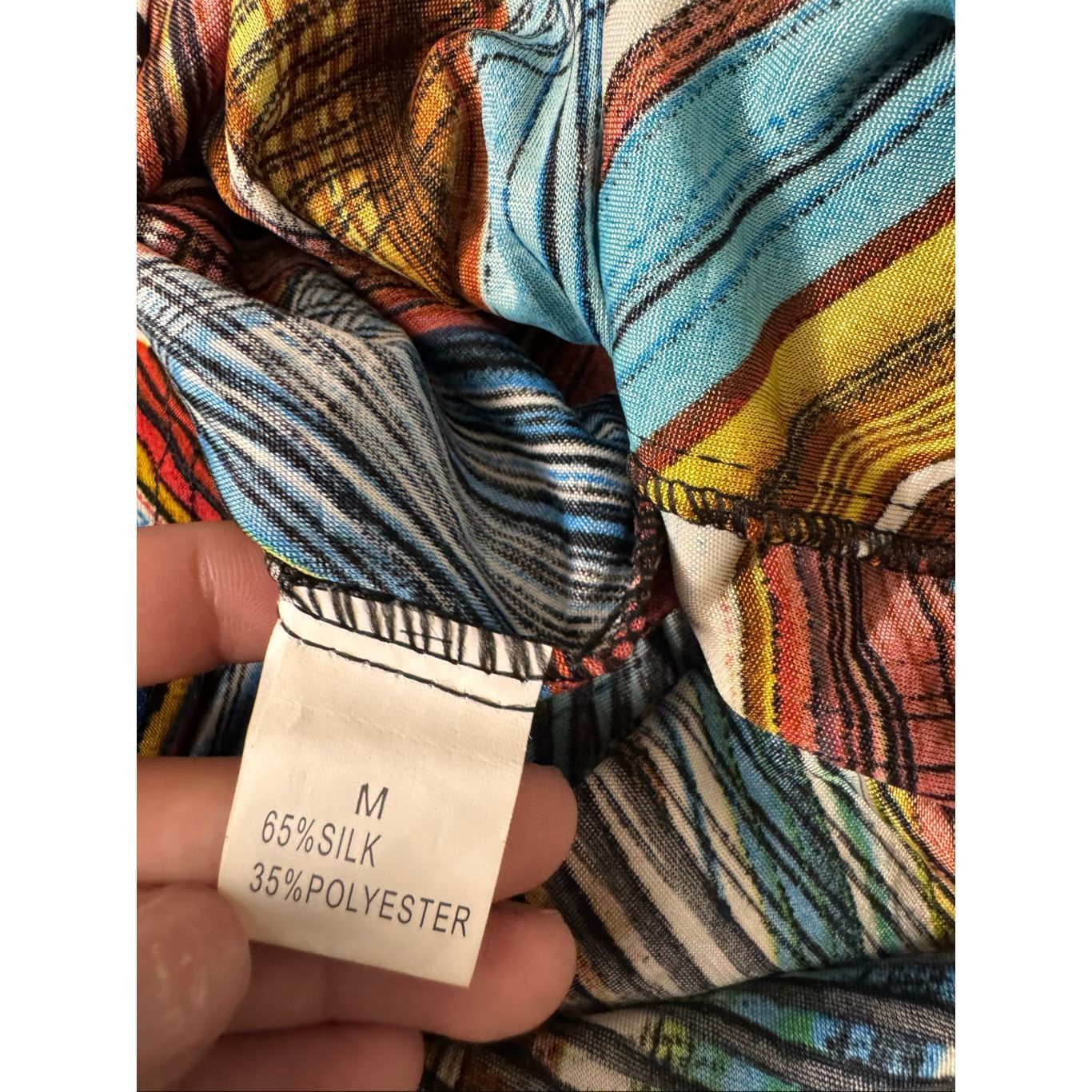 Other Julia Colorful Abstract Strapless Maxi Dress – Size M Size M / US 6-8 / IT 42-44 - 8 Thumbnail
