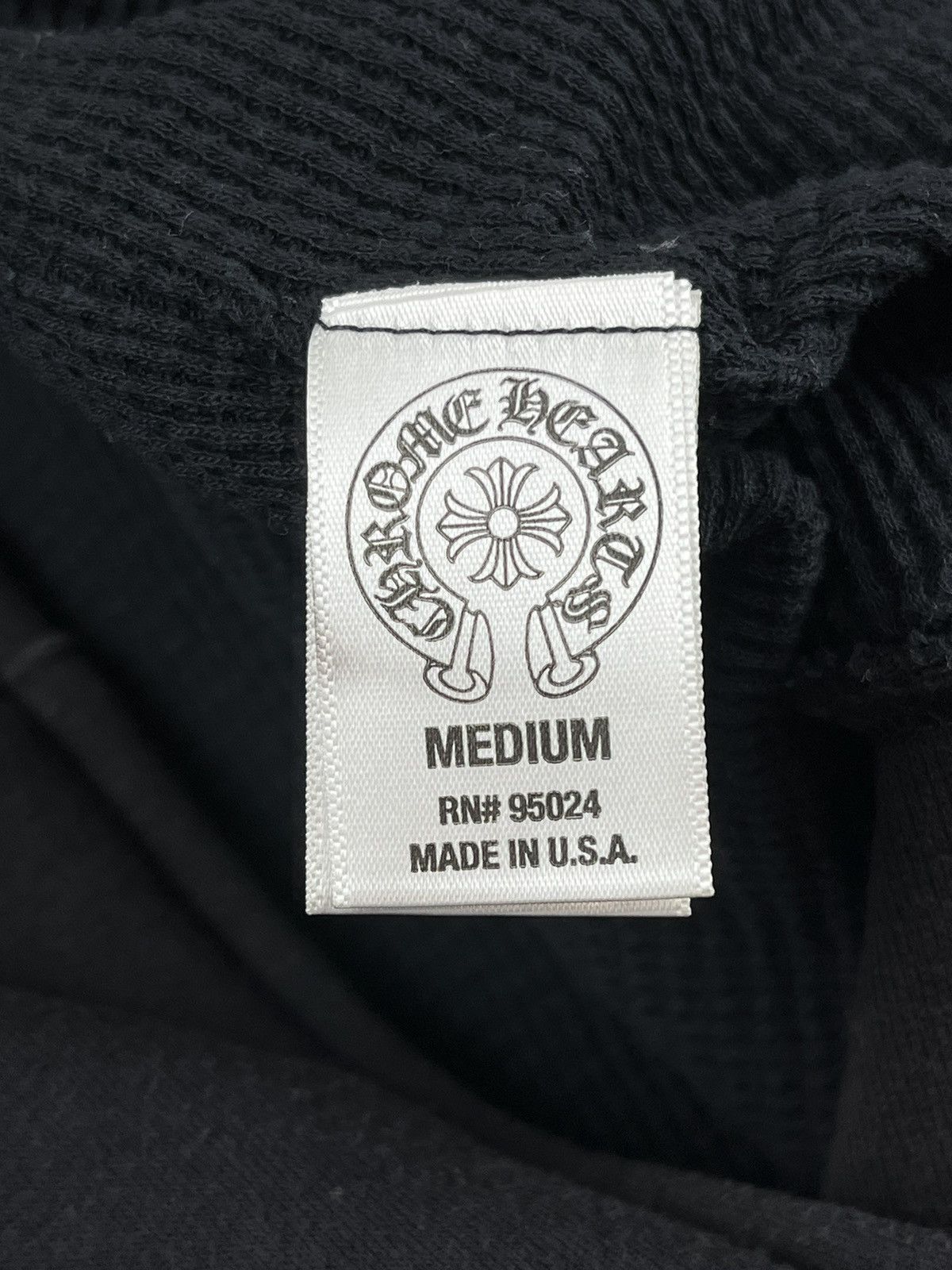 Chrome Hearts Chrome Hearts Vintage Fleur Logo Heavy Thermal Zip Up Hoodie Size US M / EU 48-50 / 2 - 12 Thumbnail