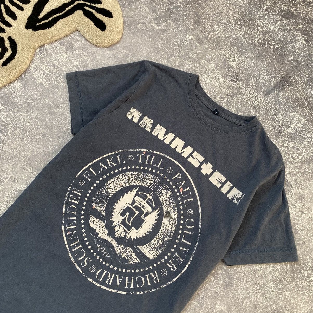 Band Tees Vintage Rammstein Big logo rock band 90’s tee Size US S / EU 44-46 / 1 - 2 Thumbnail