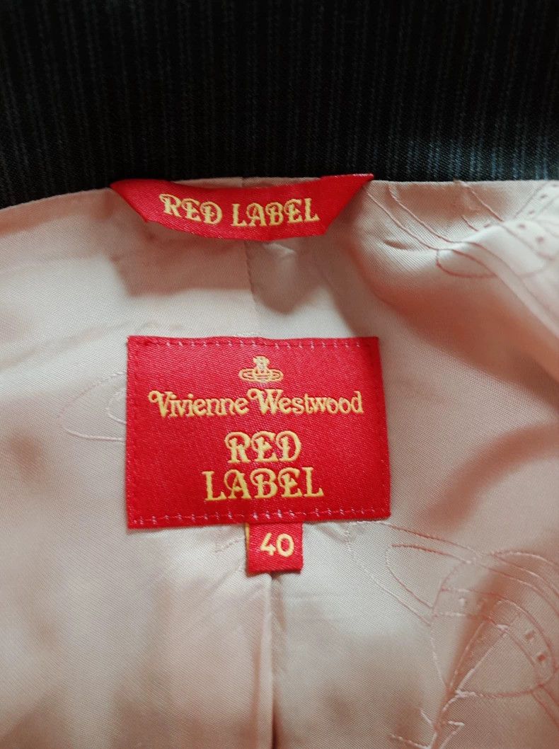 Vivienne Westwood Vivienne Westwood Straightened crease collar wool suit jac Size XS / US 0-2 / IT 36-38 - 8 Thumbnail