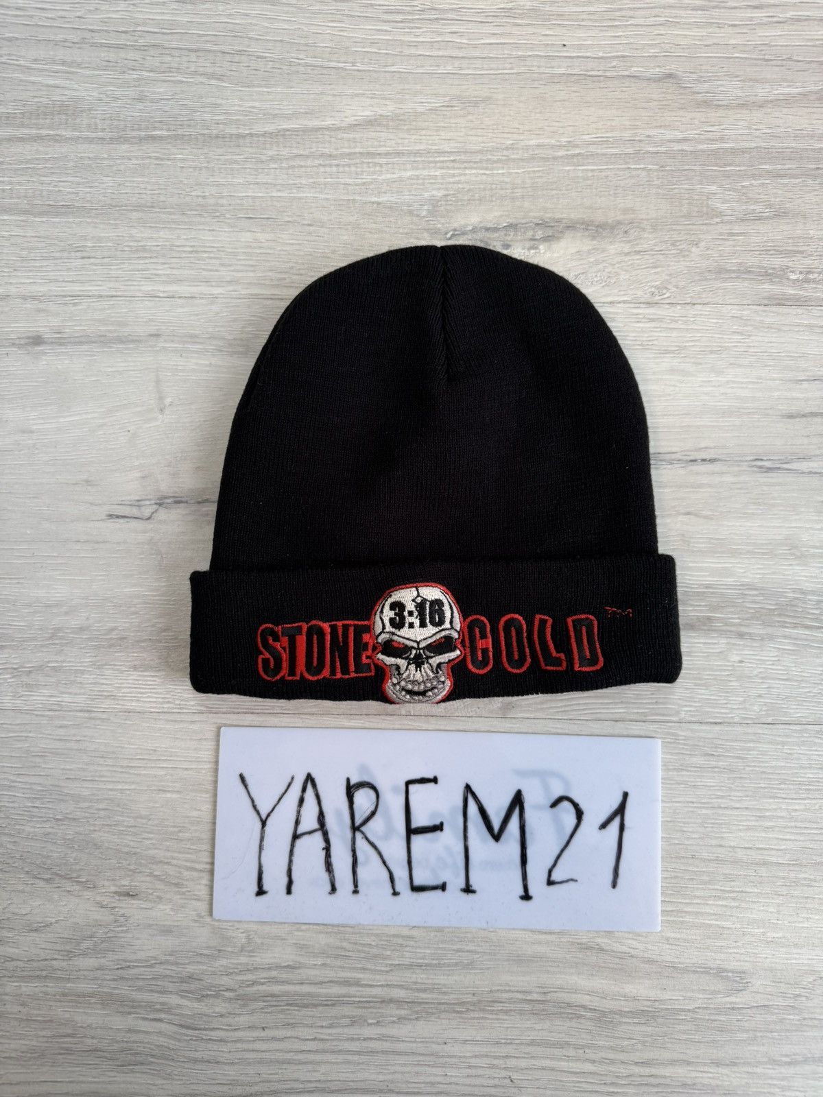 Other Vintage Stone Cold hat Steve Austin 2001 WWF WWE hat Size ONE SIZE - 1 Thumbnail