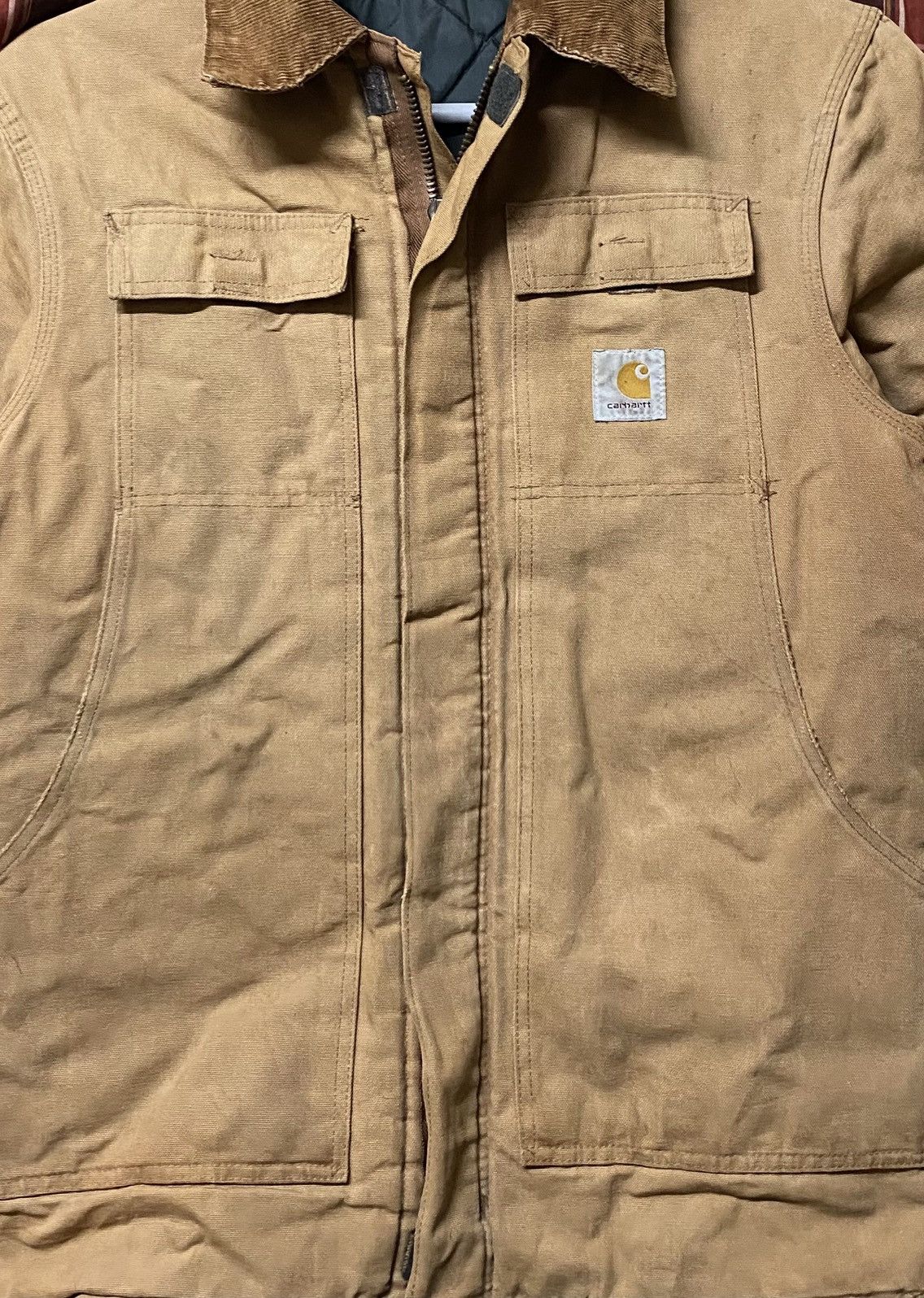 Carhartt Vintage Carhartt jacket made in Usa yellow colour Size US L / EU 52-54 / 3 - 4 Thumbnail