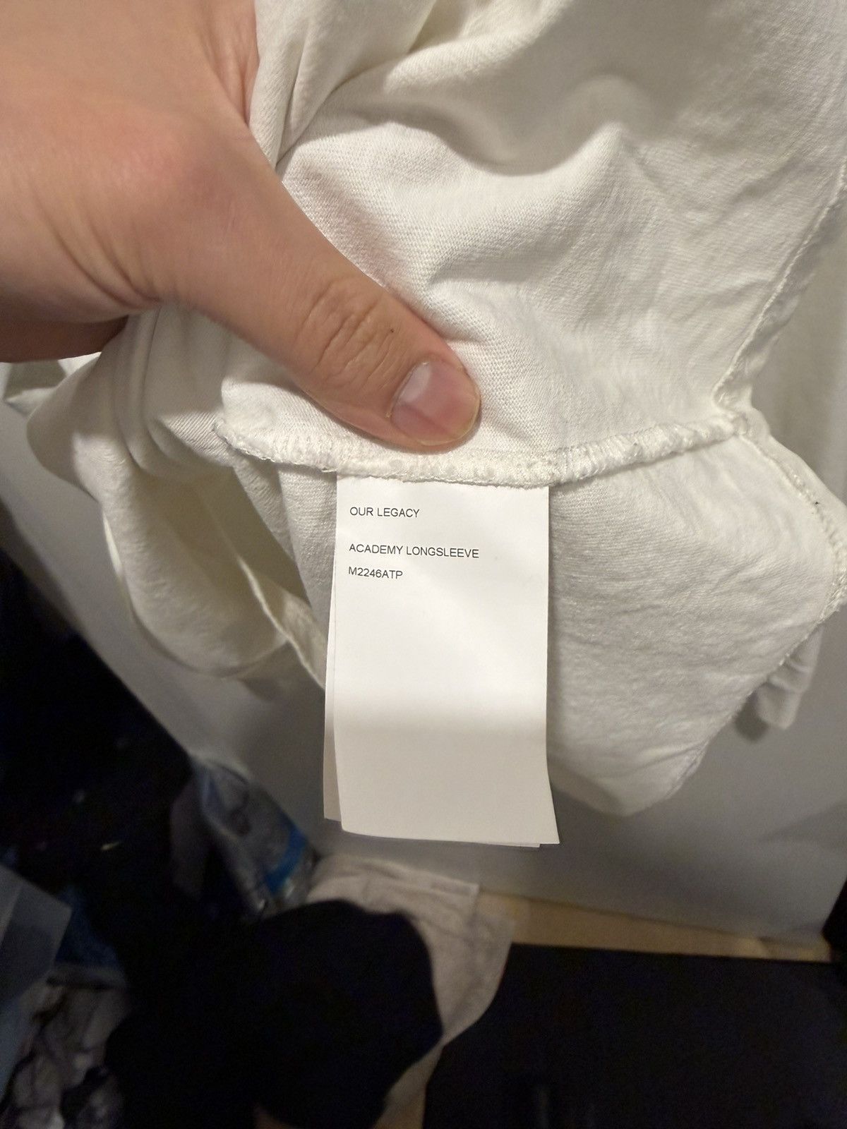 Our Legacy Long Sleeve T Shirt Size US M / EU 48-50 / 2 - 5 Thumbnail