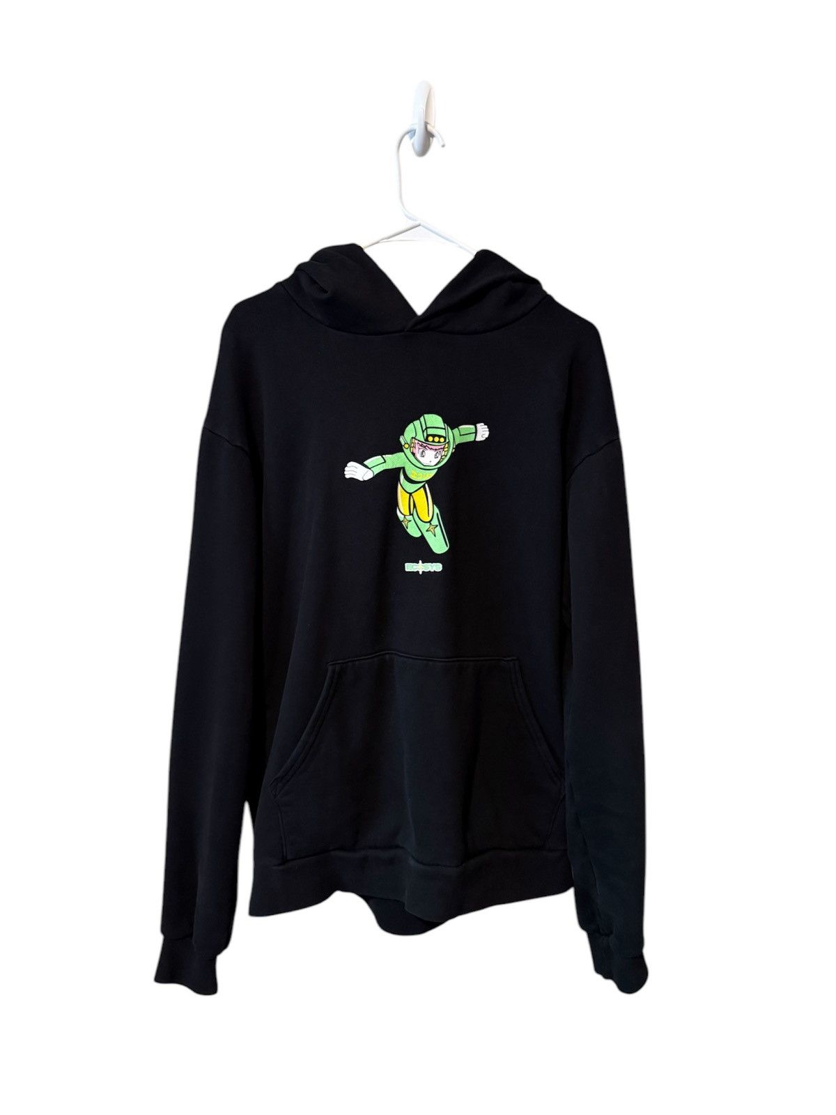 Ecosys ECOSYS SPACE BOY HOODIE - BLACK/ORANGE Size US S / EU 44-46 / 1 - 1 Thumbnail